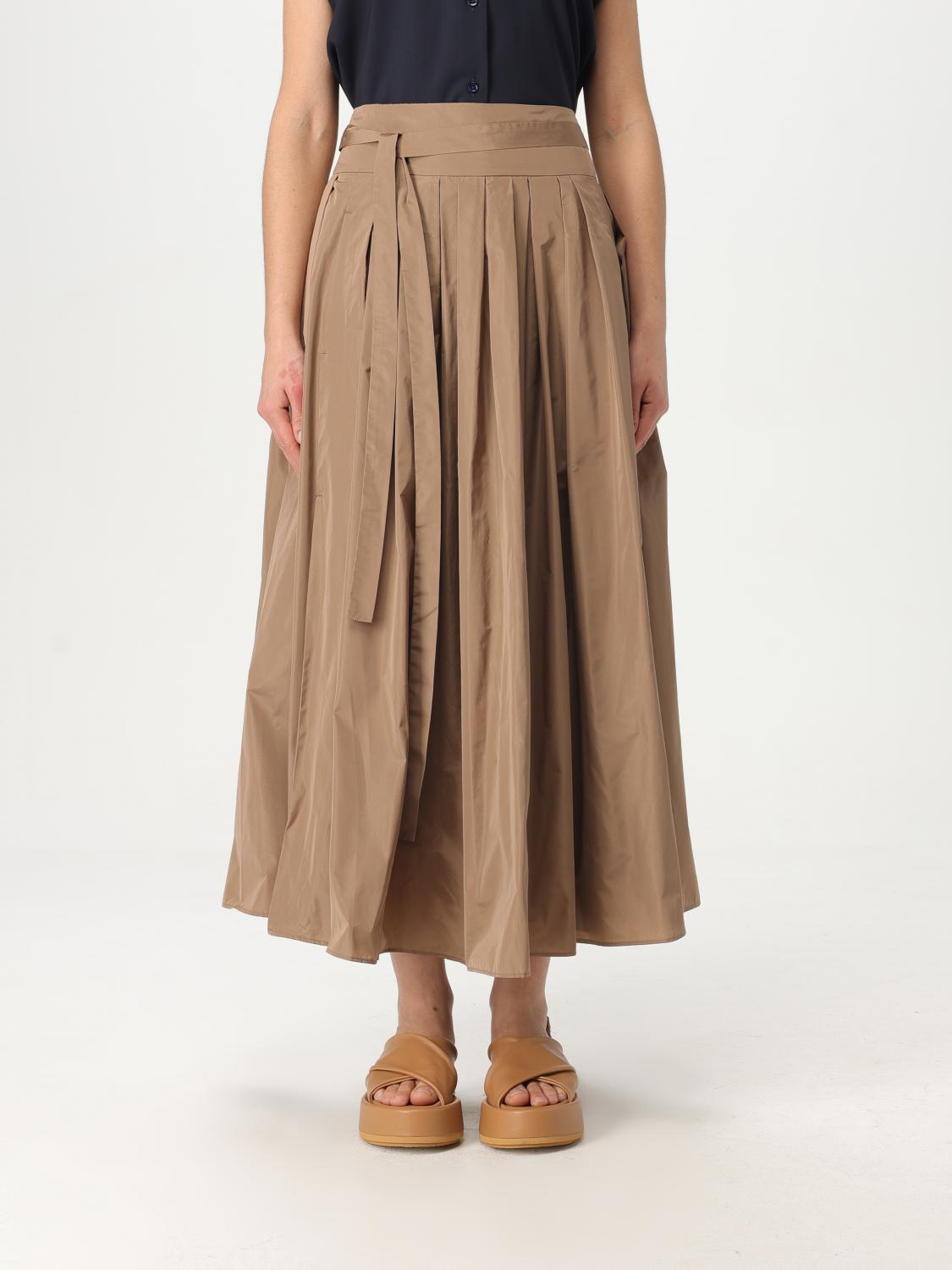 S Max Mara Skirt ' Woman Color Camel
