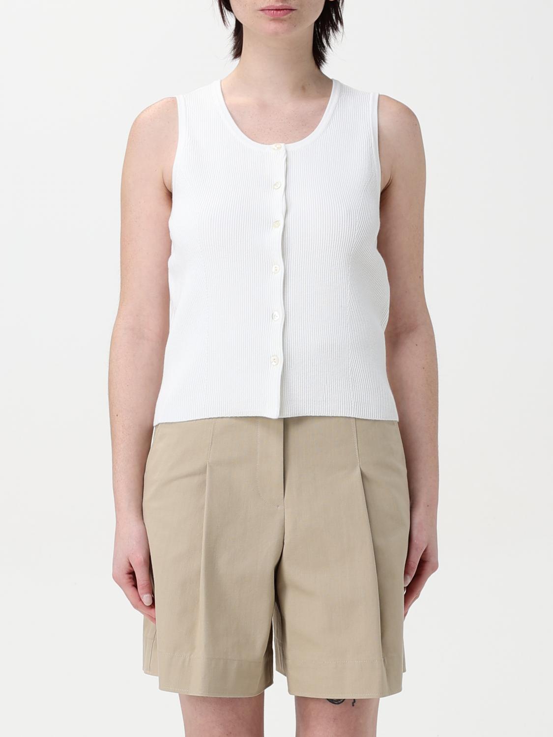 Apc Off-white Buttoned Tank Top In White