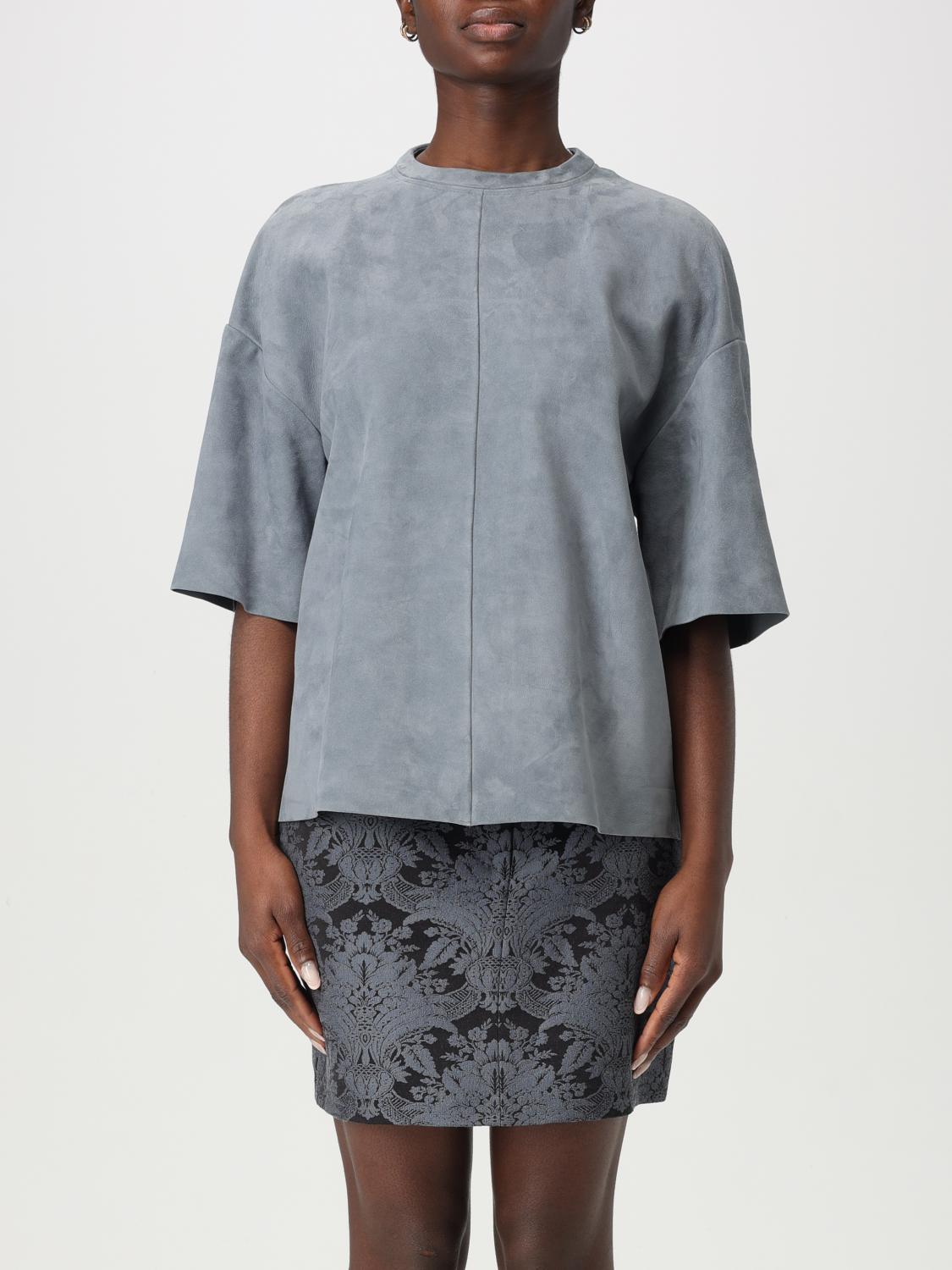 Max Mara Sweater Woman Gnawed Blue In Gnawed Blue