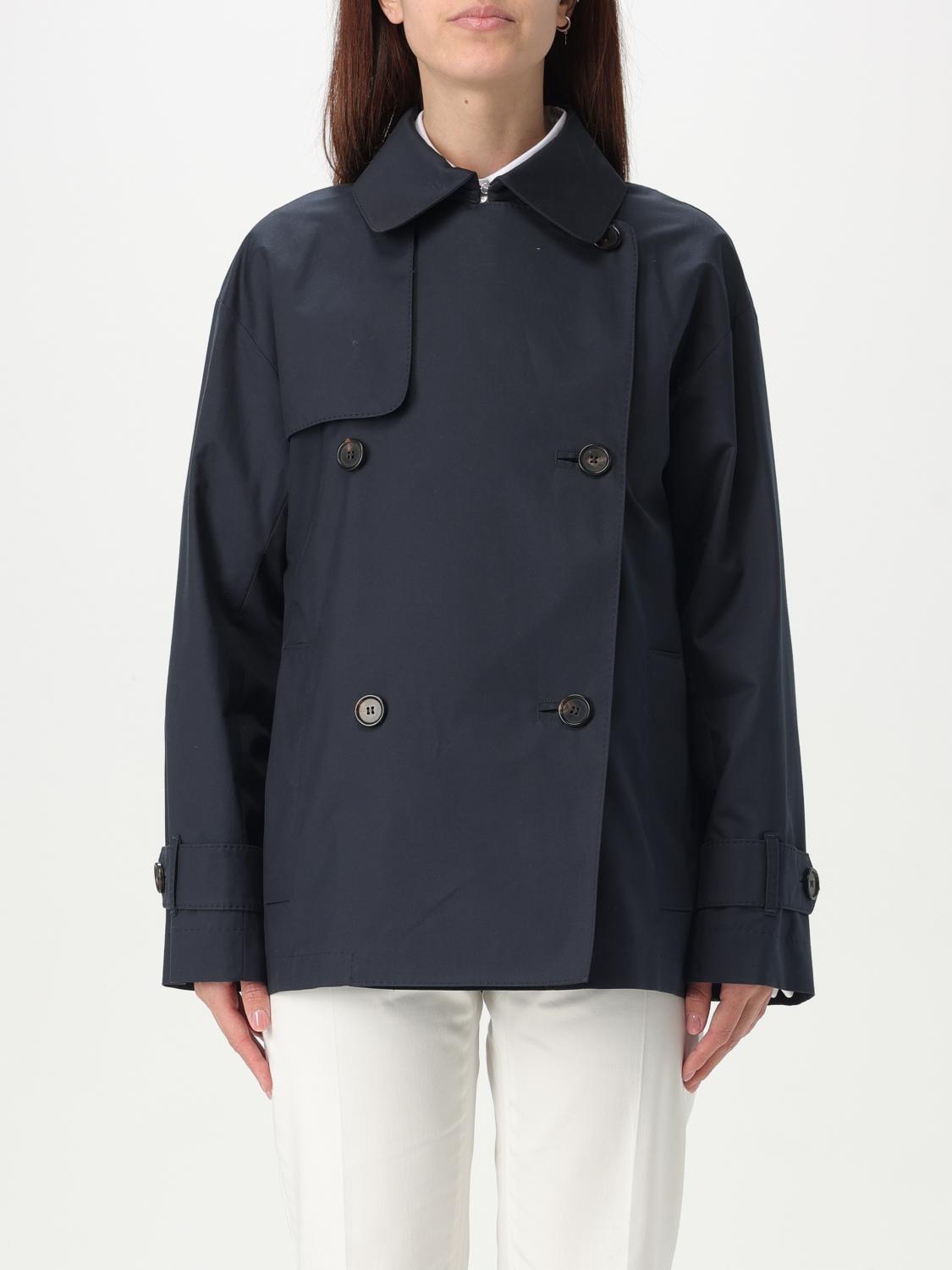 Max Mara The Cube Zeno Coats And Trench Coats Blue In Blau