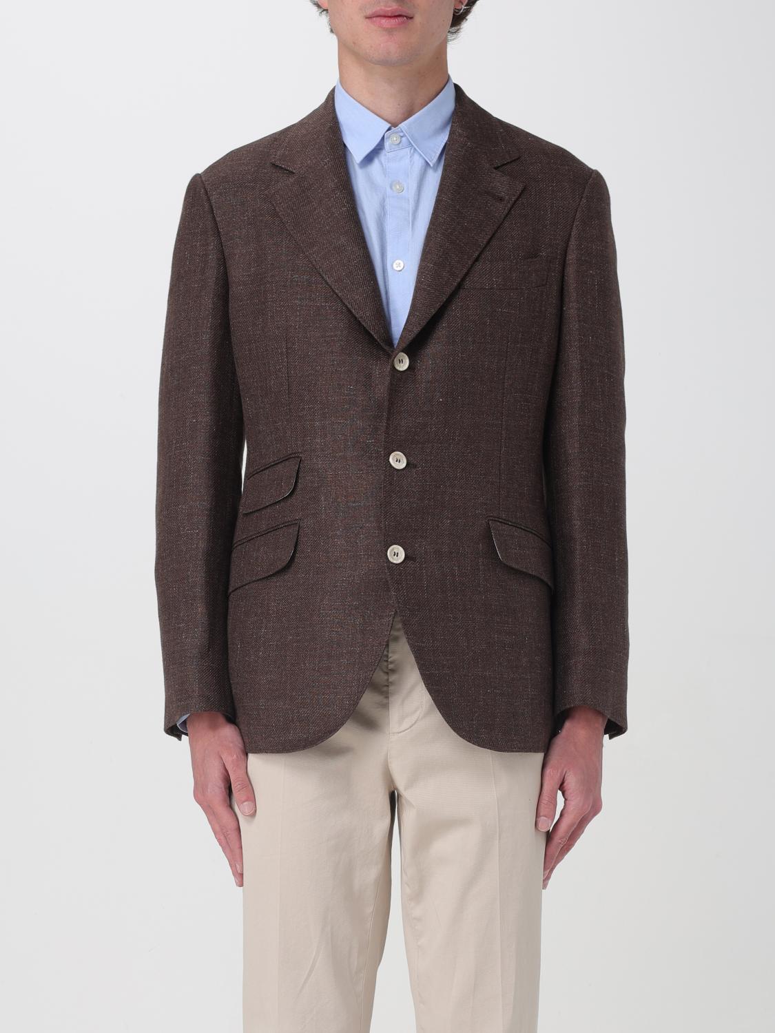 Brunello Cucinelli Jacket  Men Color Dark In Dark