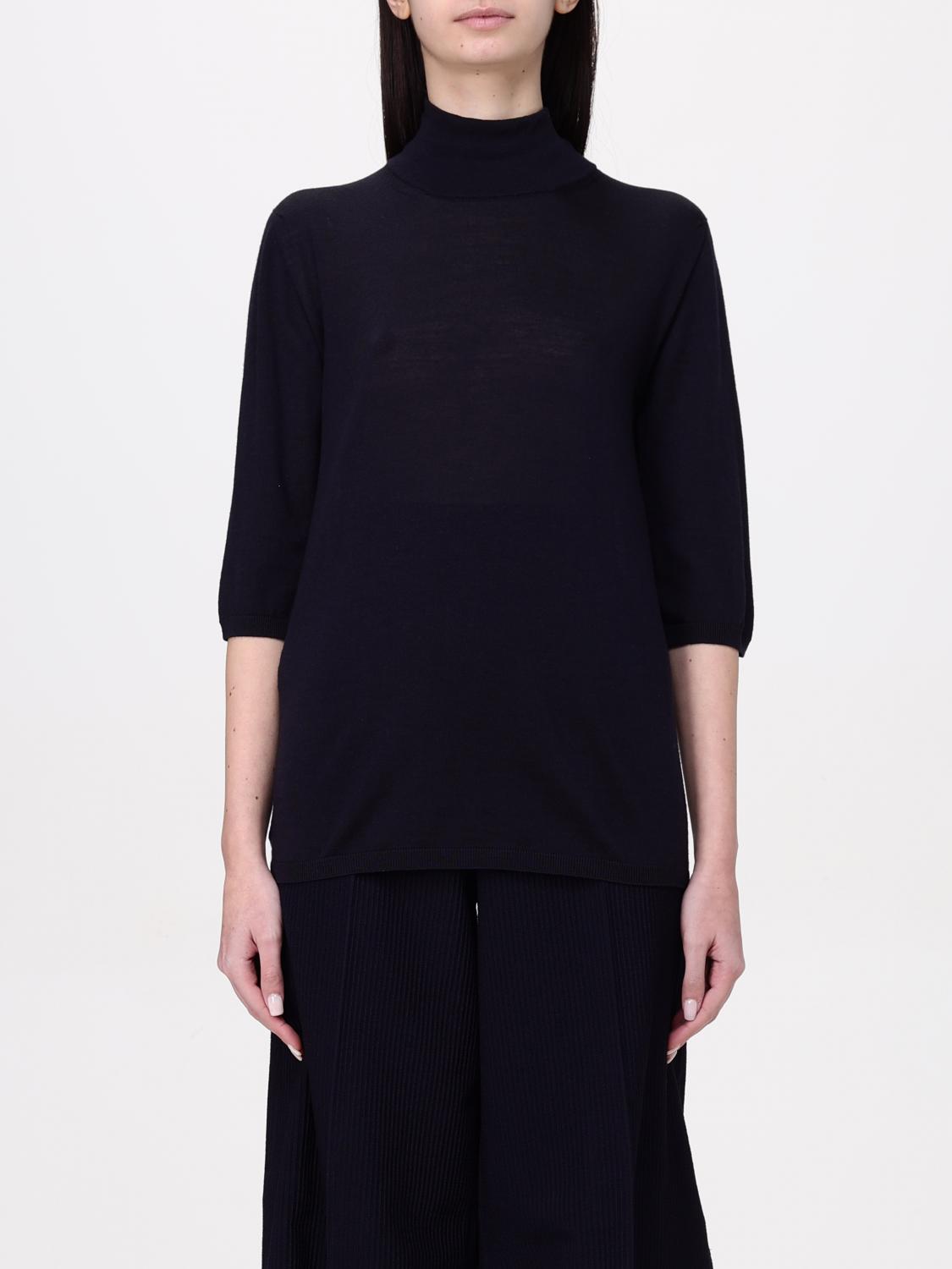 Max Mara Sweater Woman Blue In Blue