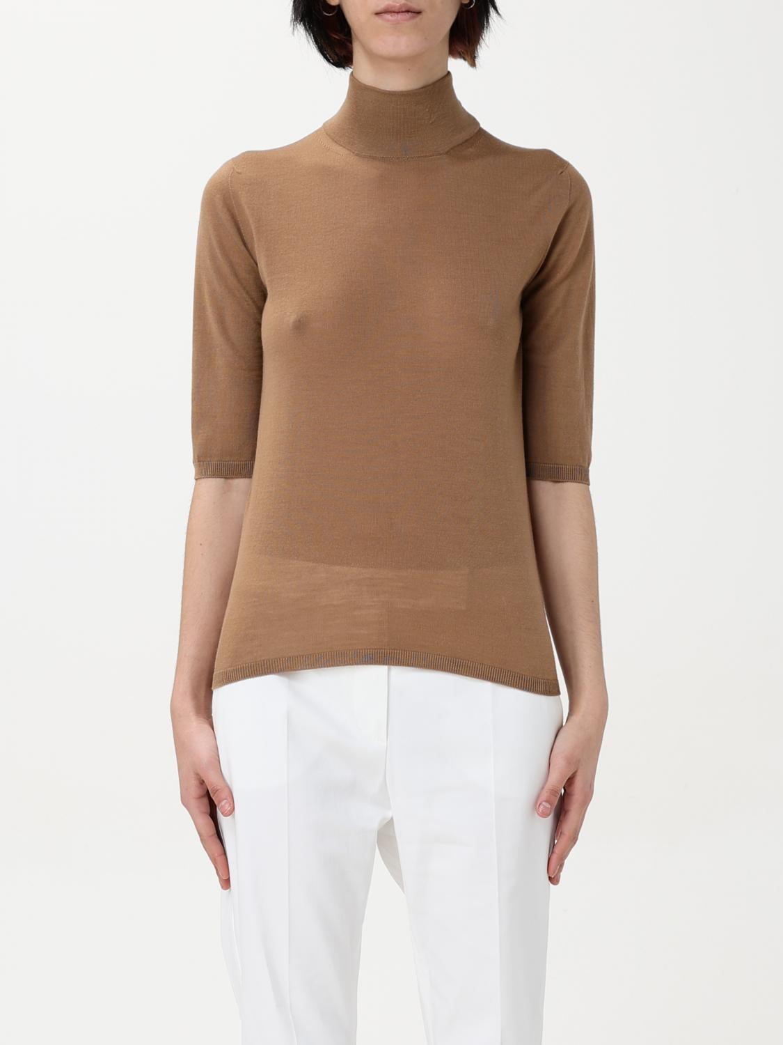 Max Mara Cecina Turtleneck In Braun