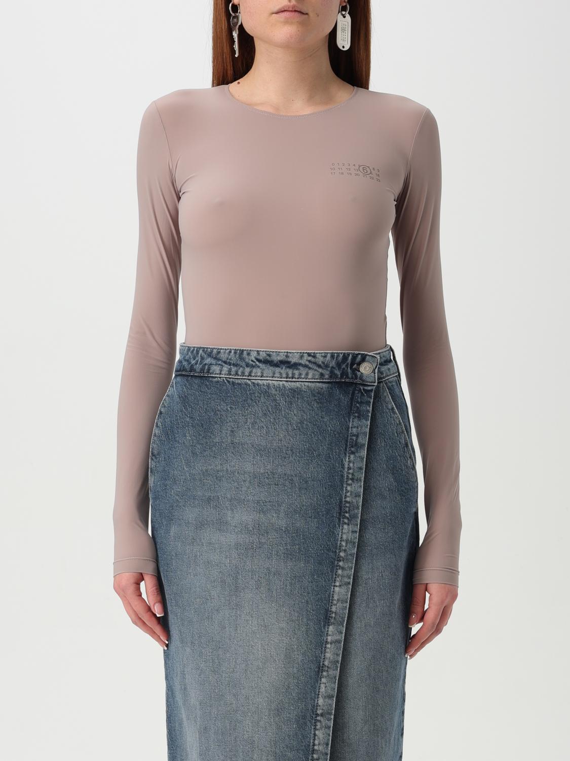 Mm6 Maison Margiela Body Woman Color Brown In Brown