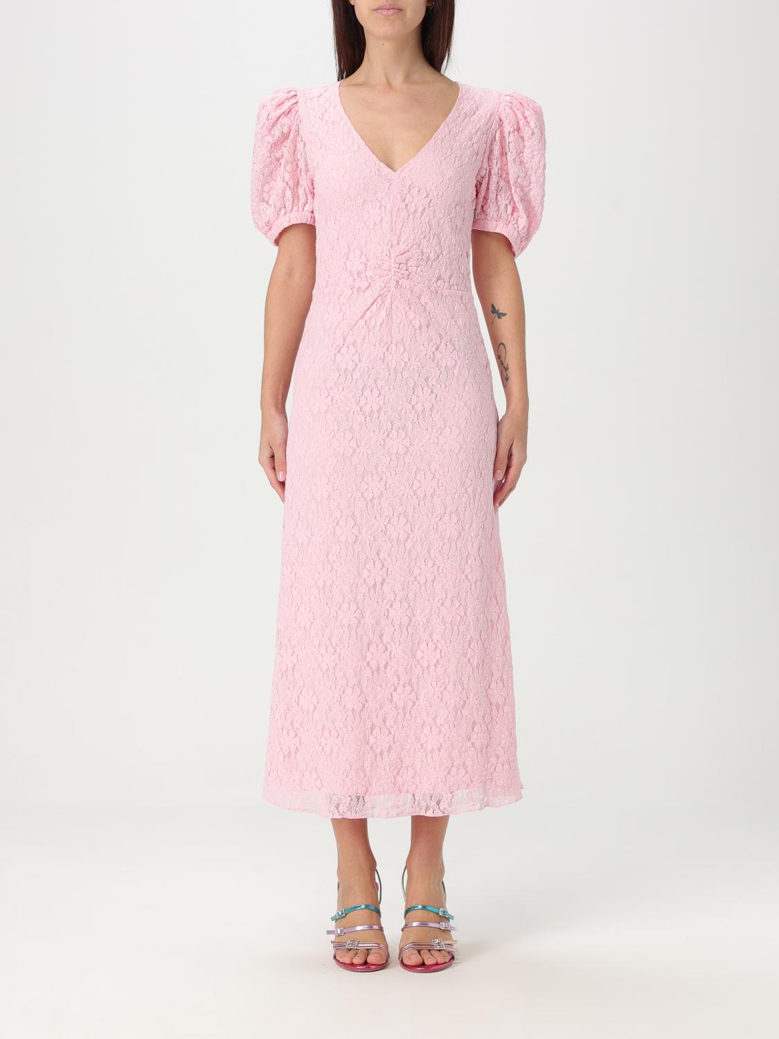 ROTATE BIRGER CHRISTENSEN DRESS ROTATE WOMAN COLOR PINK G52718010
