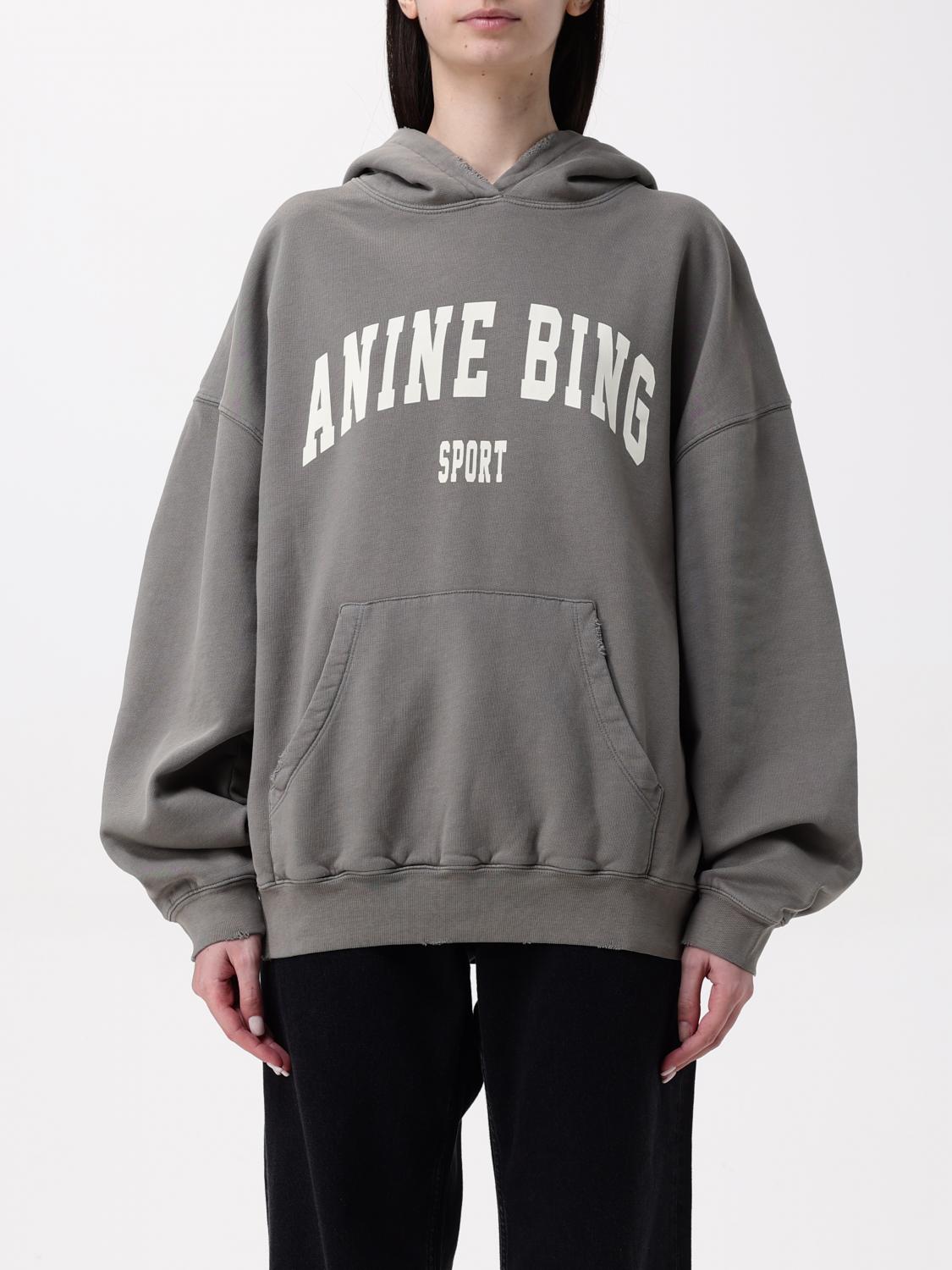 ANINE BING SWEATSHIRT ANINE BING WOMAN COLOR GREEN G52780012