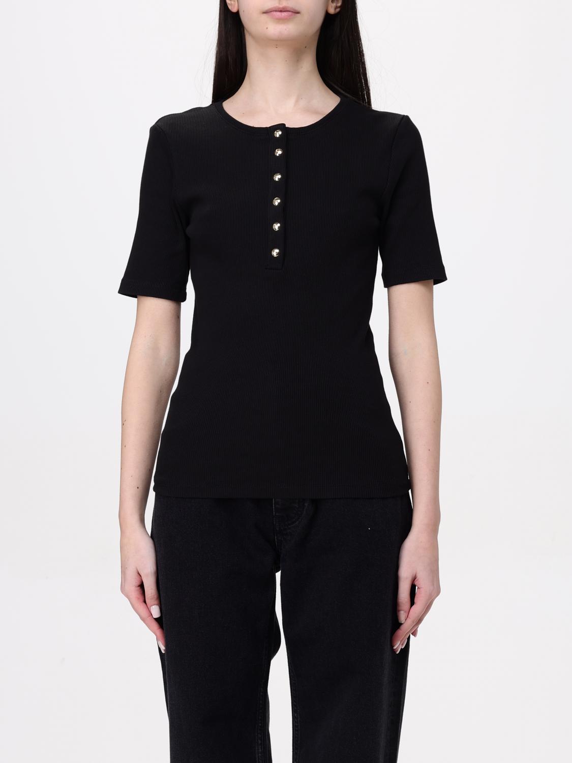 Shop Anine Bing T-shirt Woman Color Black
