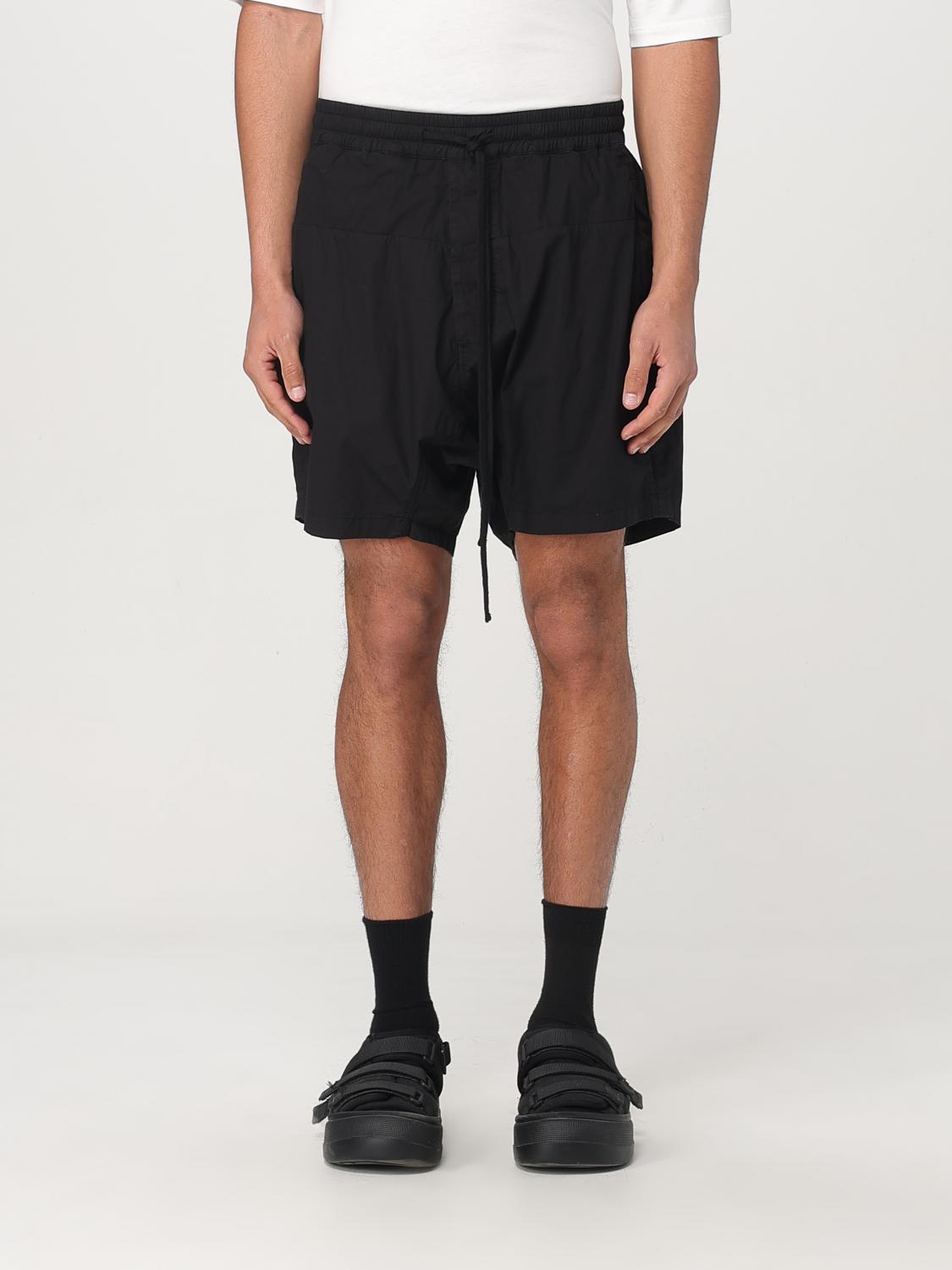 Thom Krom Relaxed Fit Black Bermuda Shorts With Drawstring In Schwarz