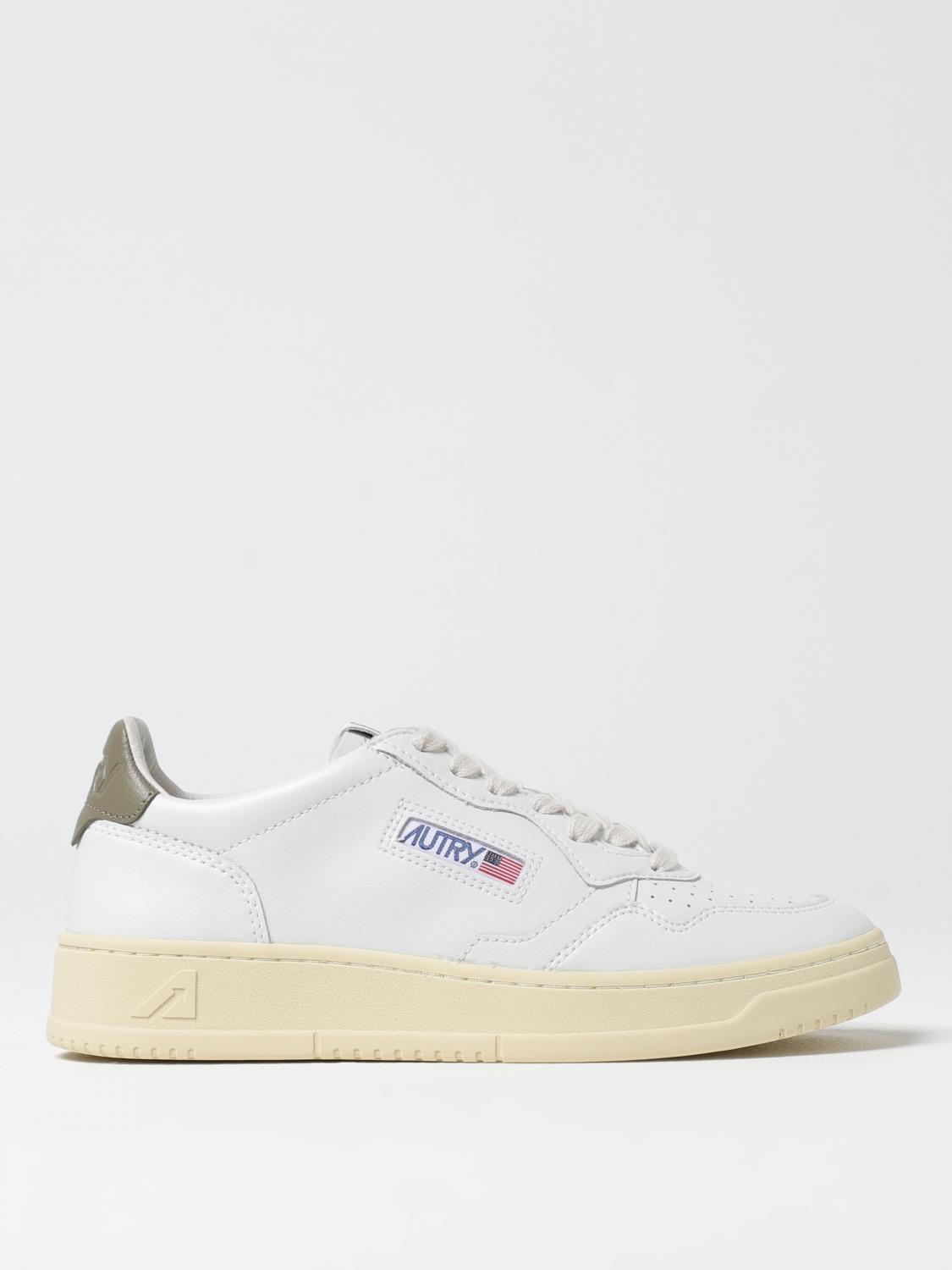 Autry White Medalist Low Sneakers In White