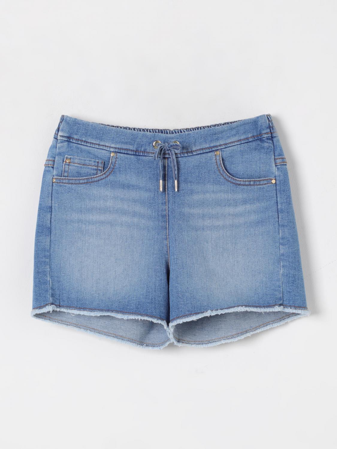 Chloé Short Kids Color Grey In Grey