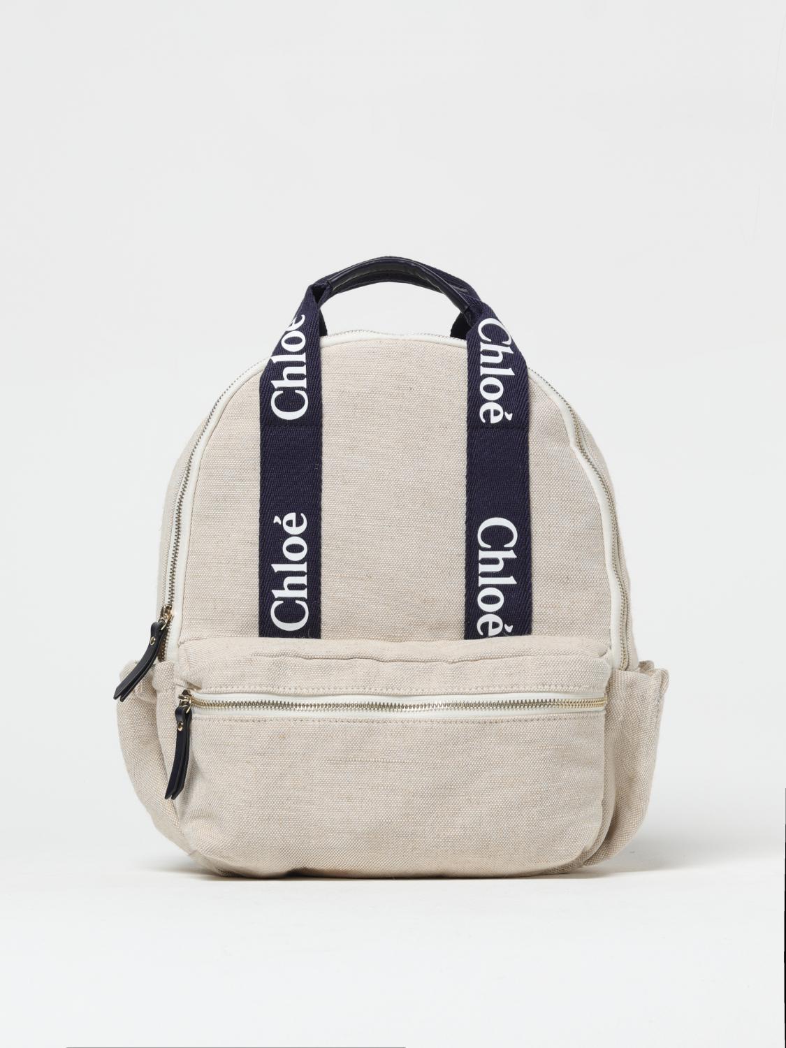 Duffel Bag CHLOÉ Kids color Beige