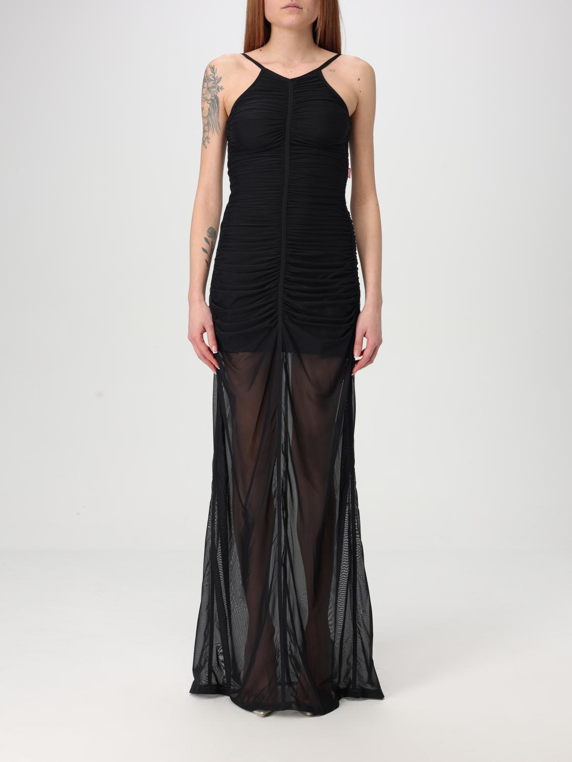 Diesel D-amami Dresses Black In Black
