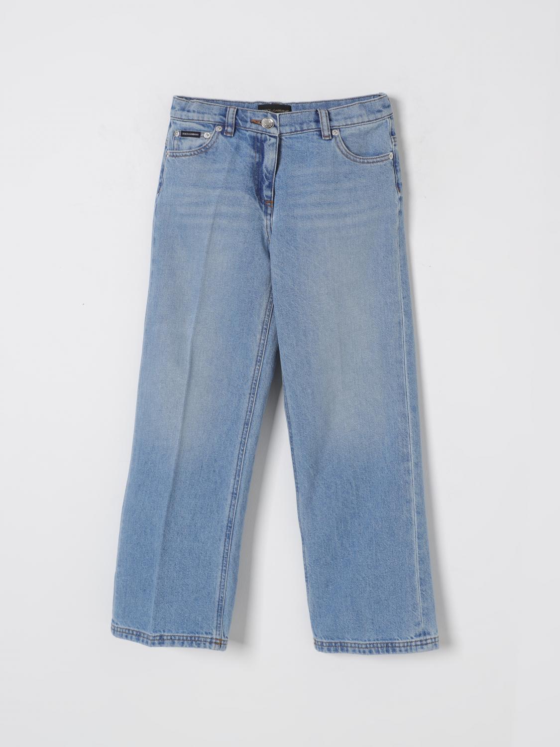 Dolce & Gabbana Jeans Kids Color Denim In Denim