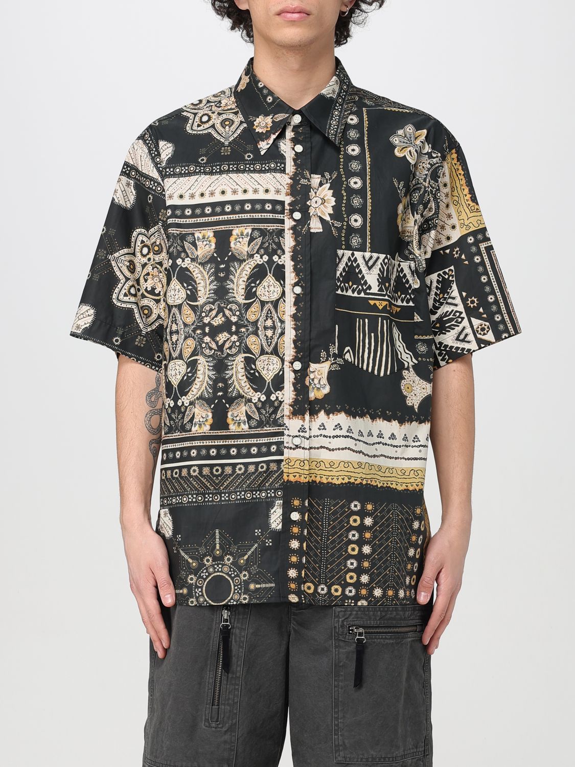 Isabel Marant Garlonn Printed Cotton-poplin Shirt