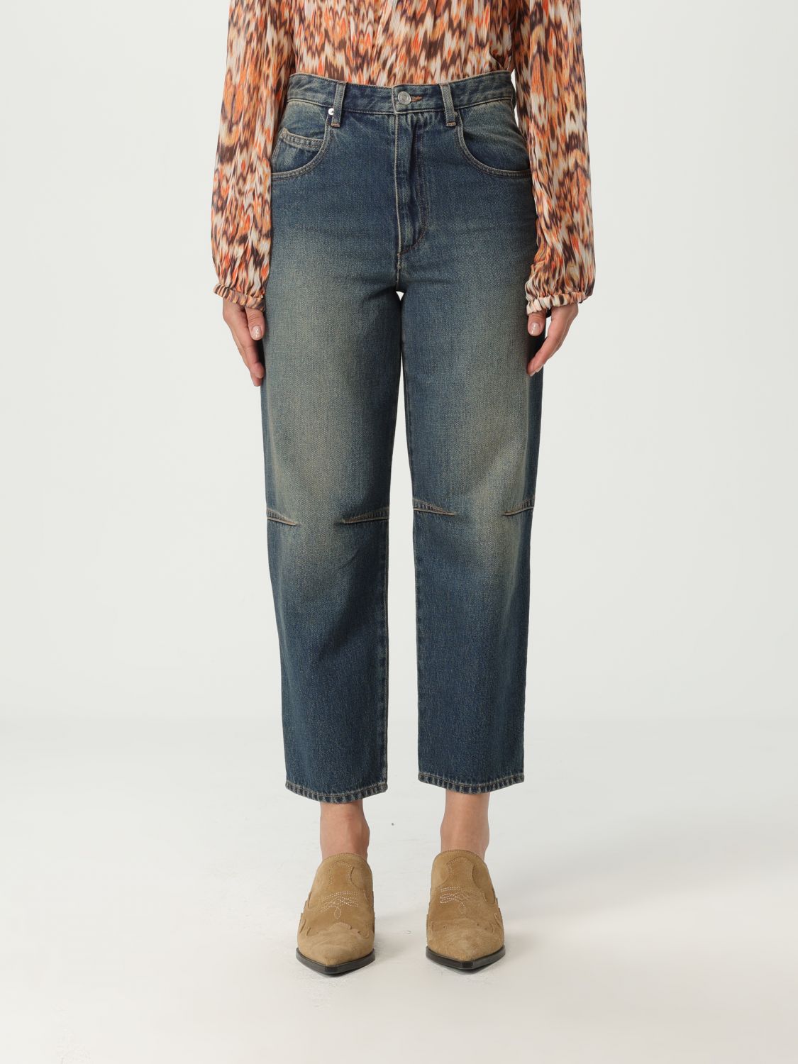 Isabel Marant Jeans Woman Color Blue