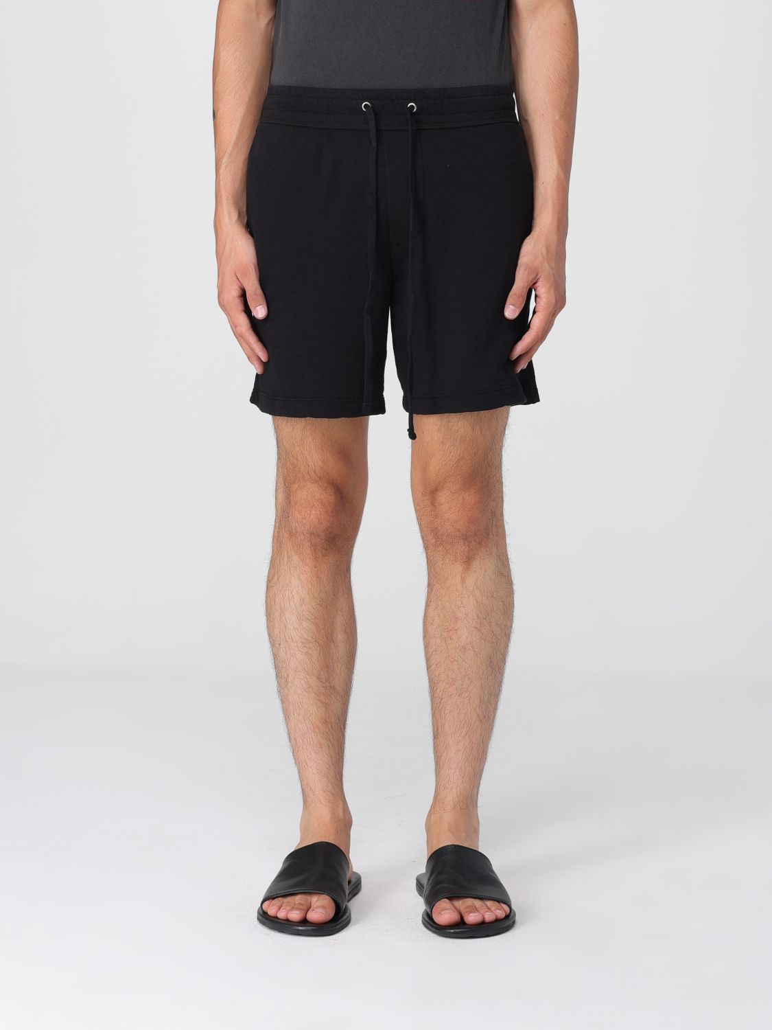 James Perse Short Men Color Black In Black