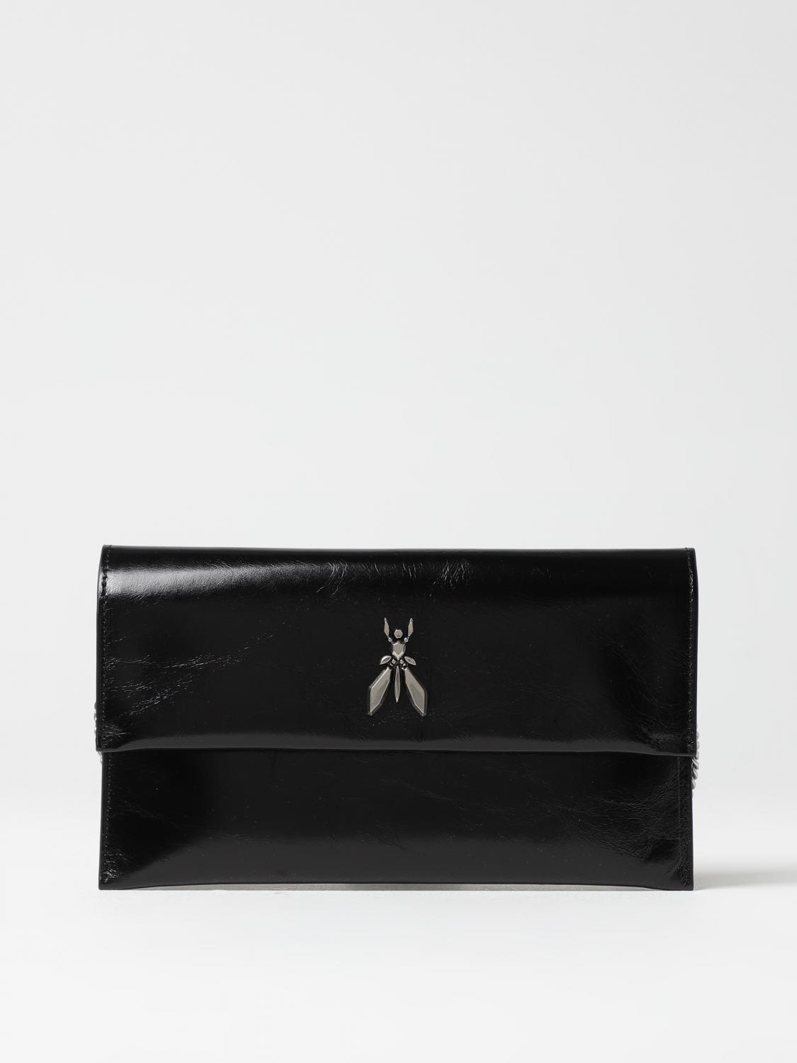 Patrizia Pepe Clutch Woman Color Black In Black