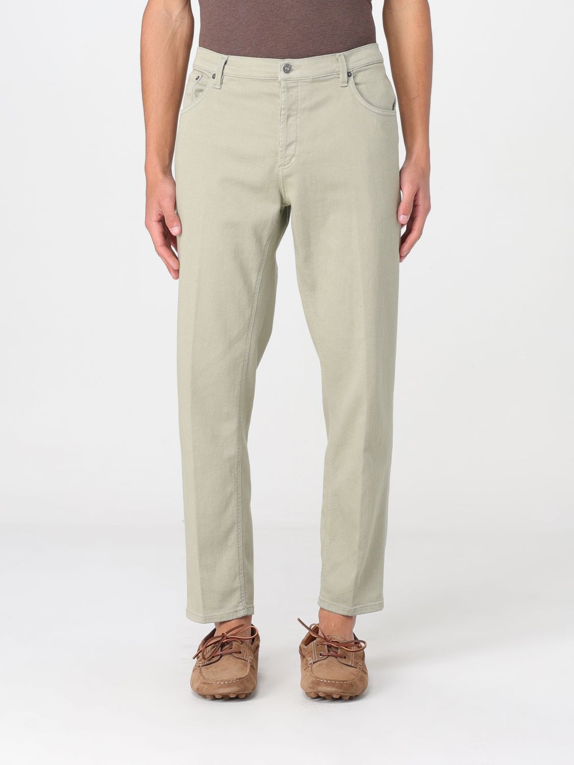 Dondup Jeans Men Color Green