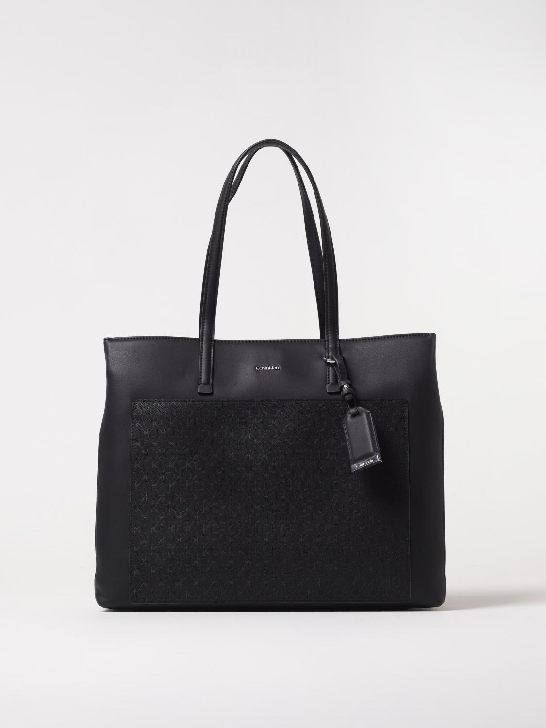 Calvin Klein Tote Bags  Woman Colour Black