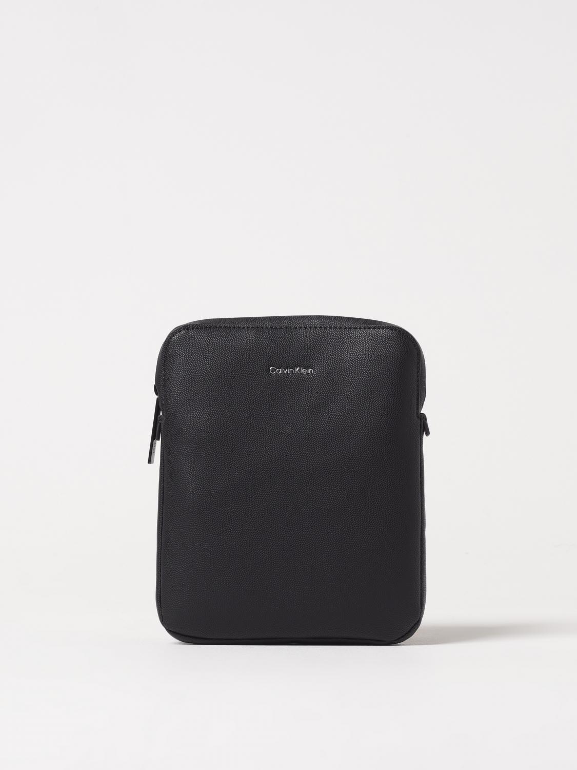Calvin Klein Shoulder Bag Men Color Black In Black