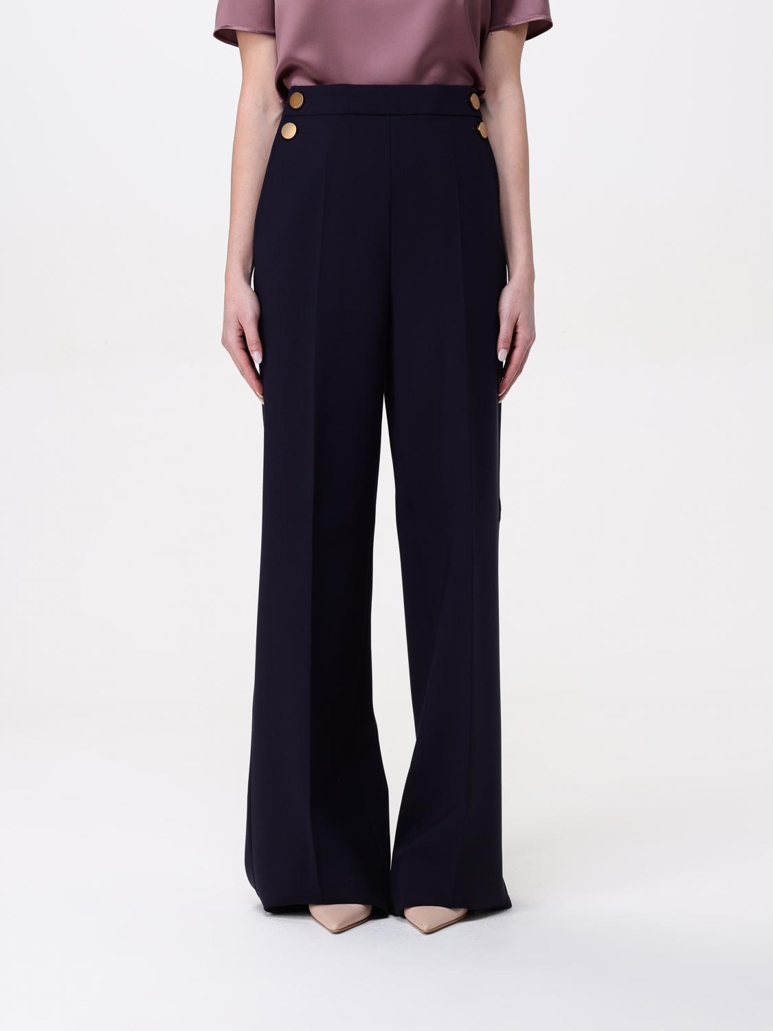 Max Mara Pants Woman Blue In Blue