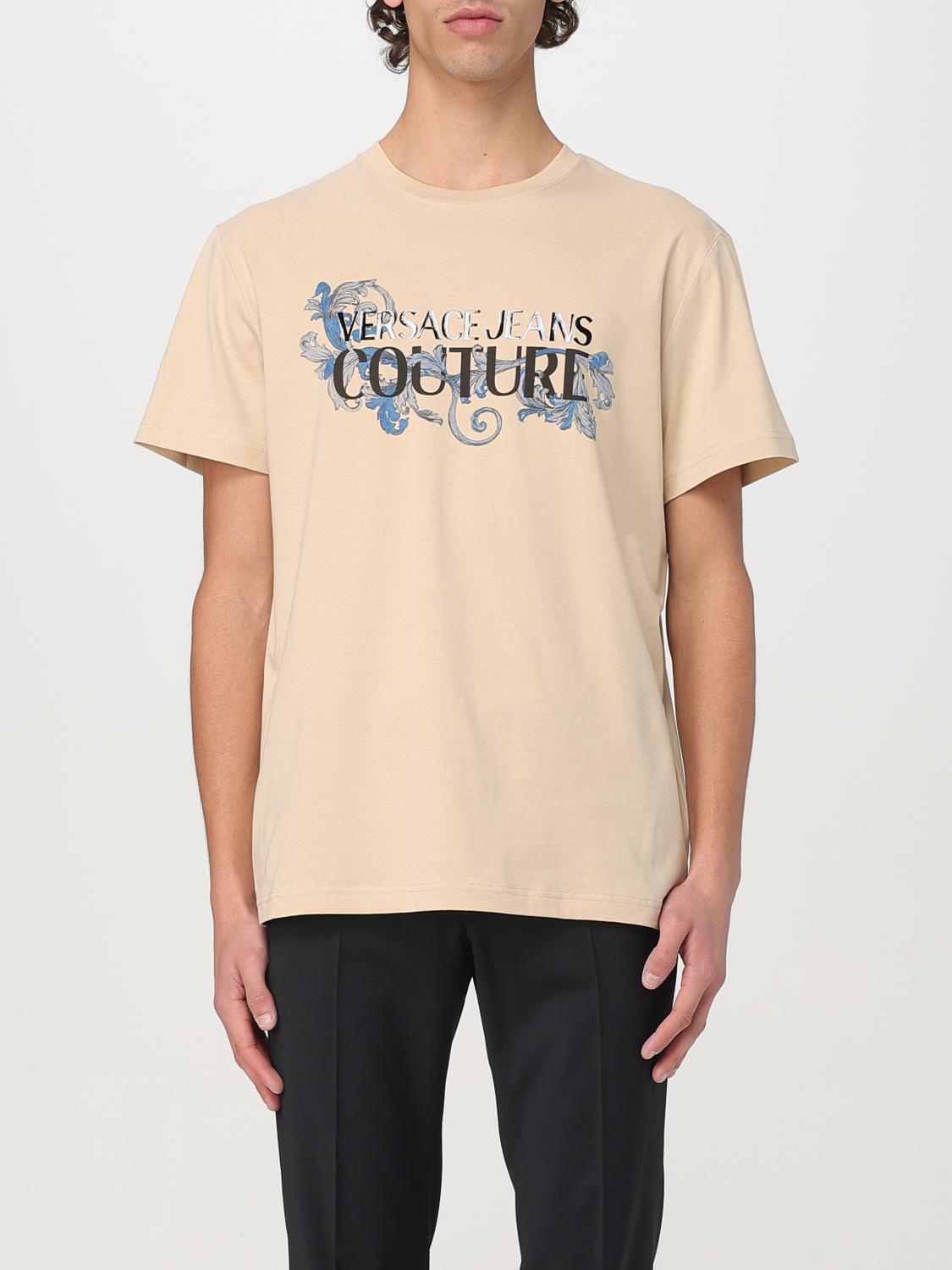Shop Versace Jeans Couture T-shirt Men Color Multicolor