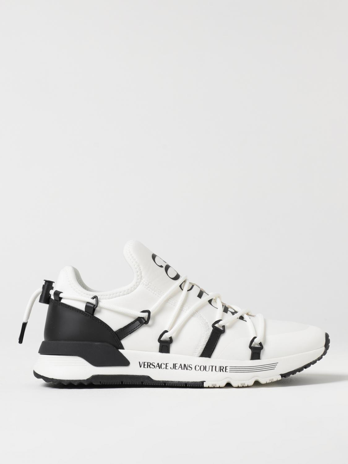 Shop Versace Jeans Couture Sneakers Men Color White