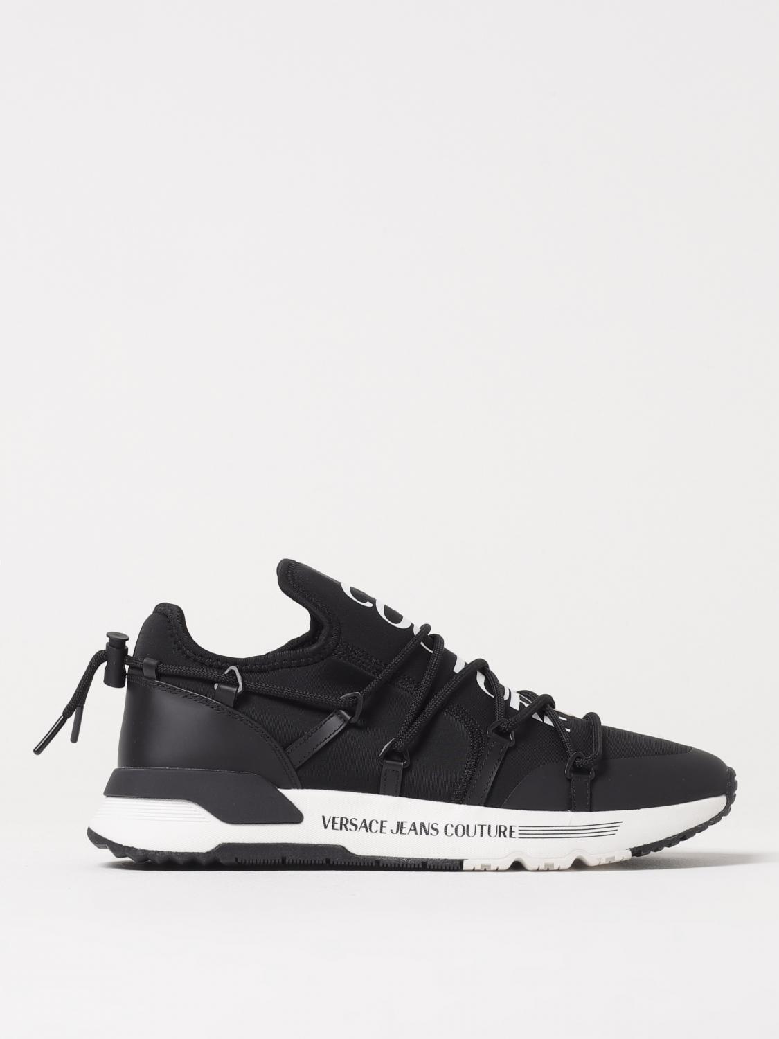 Shop Versace Jeans Couture Sneakers Men Color Black