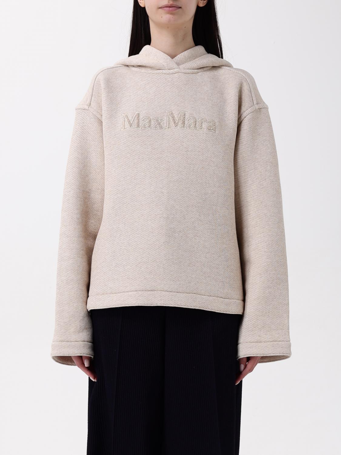 MAX MARA SWEATSHIRT MAX MARA WOMAN COLOR WHITE 1 G53310243