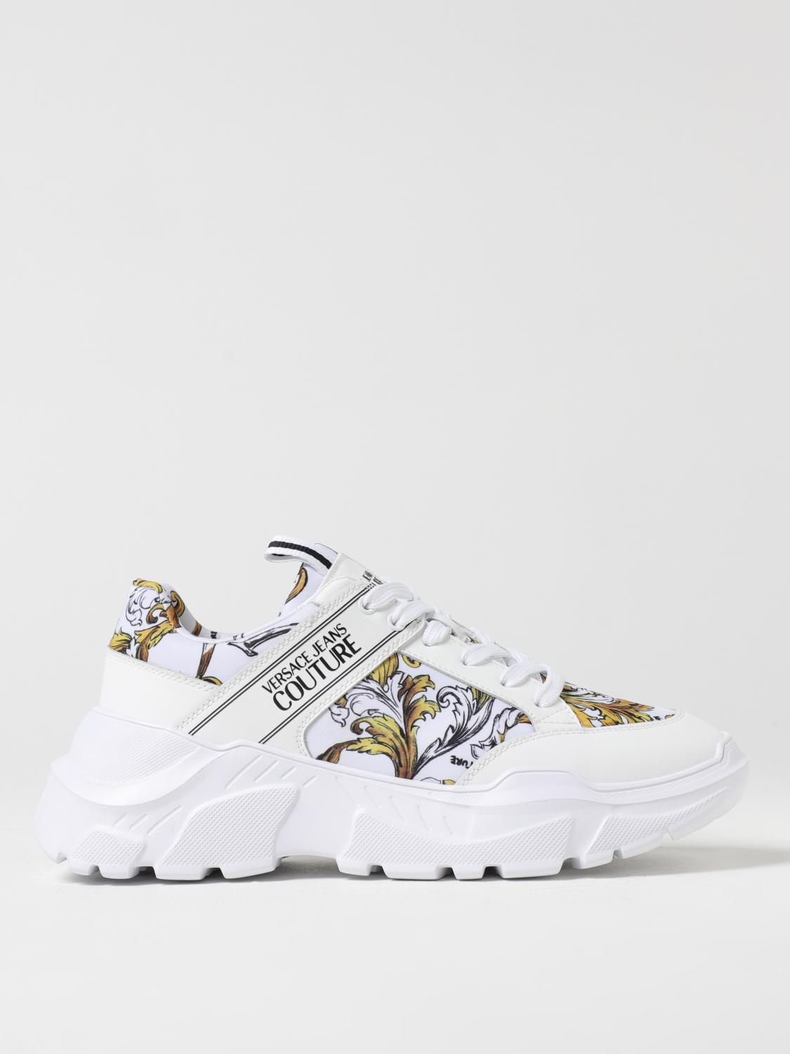 Versace Jeans Couture Sneakers Men Color White In White