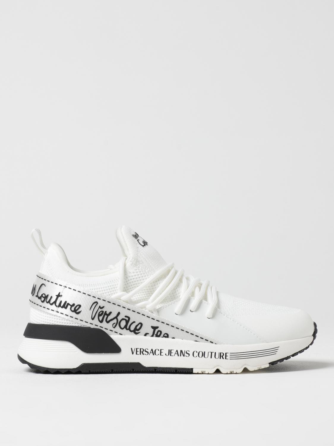 VERSACE JEANS COUTURE Sneakers Woman color White　VERSACE JEANS COUTURE スニーカー ウィメンズ カラー ホワイト VERSACE