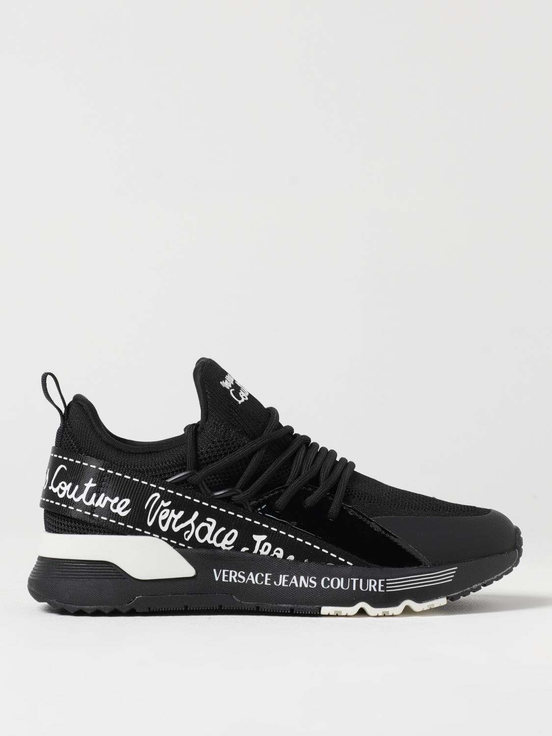 Shop Versace Jeans Couture Sneakers Woman Color Black