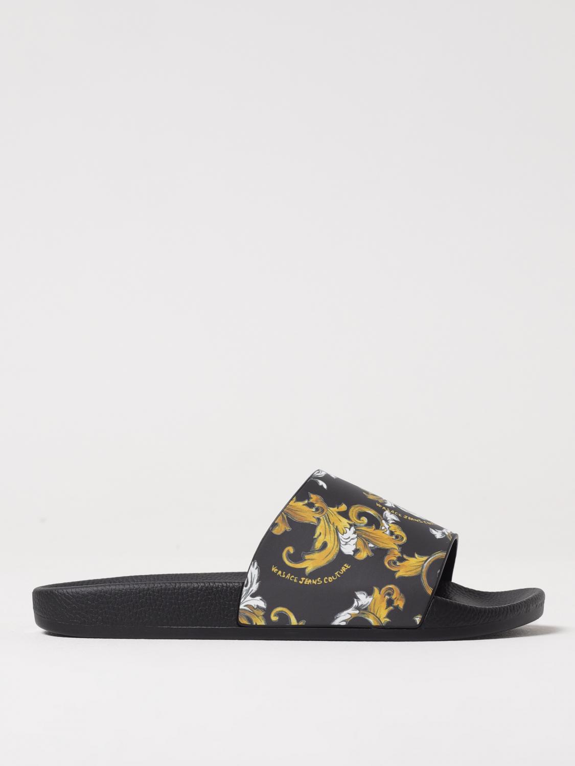 VERSACE JEANS COUTURE SANDALS VERSACE JEANS COUTURE MEN COLOR BLACK G53320002