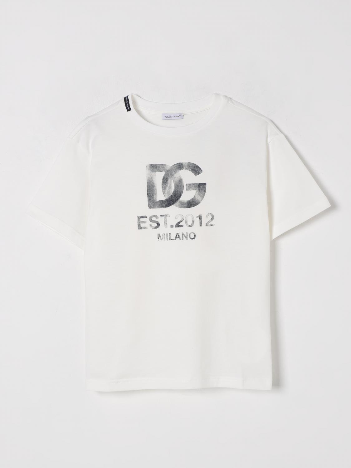 Dolce & Gabbana T-shirt  Kids Color White In White