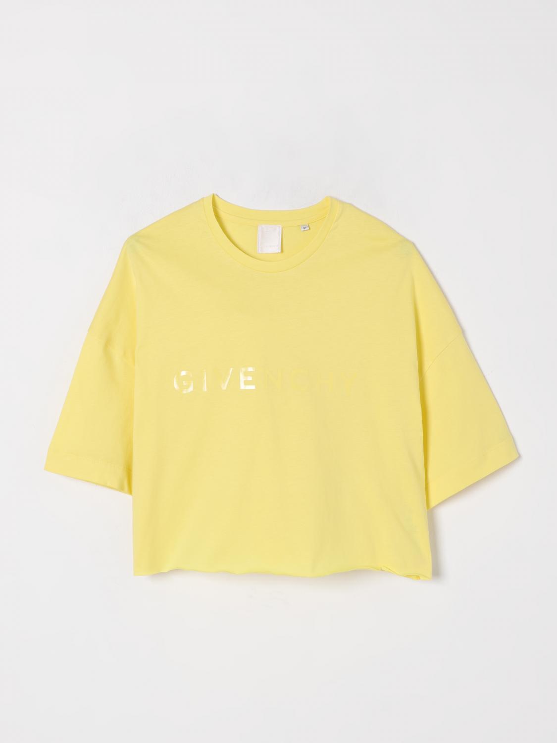 Givenchy T-shirt Kids Color Yellow In Yellow