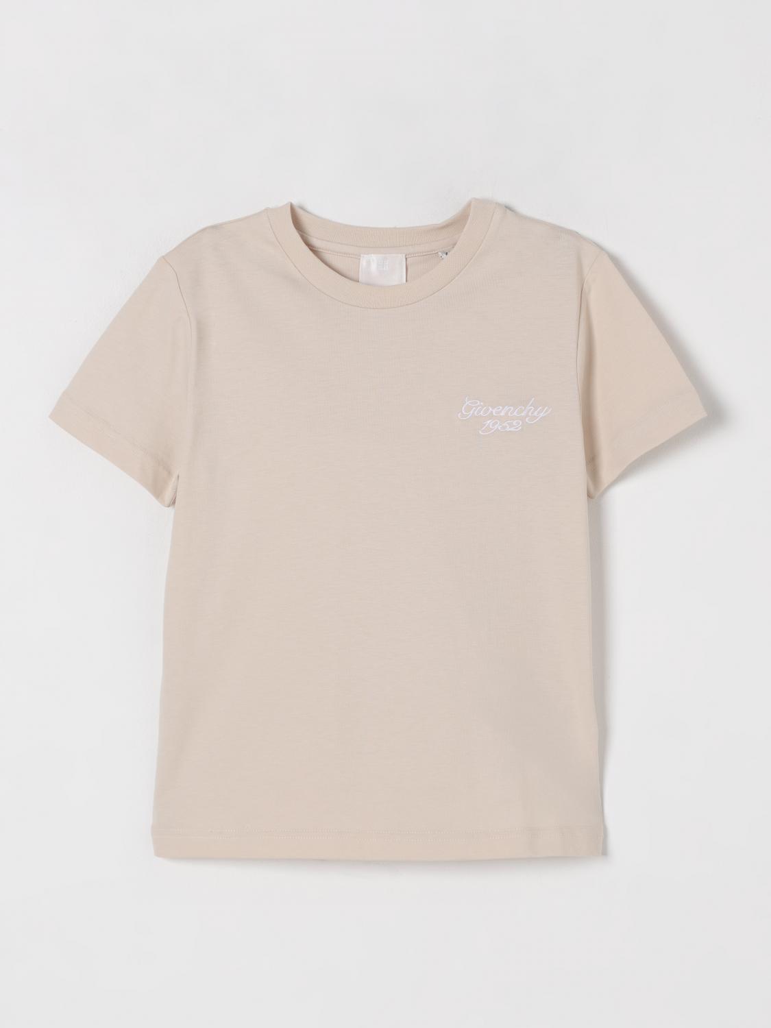 Givenchy T-shirt Kids Color Cream In Cream