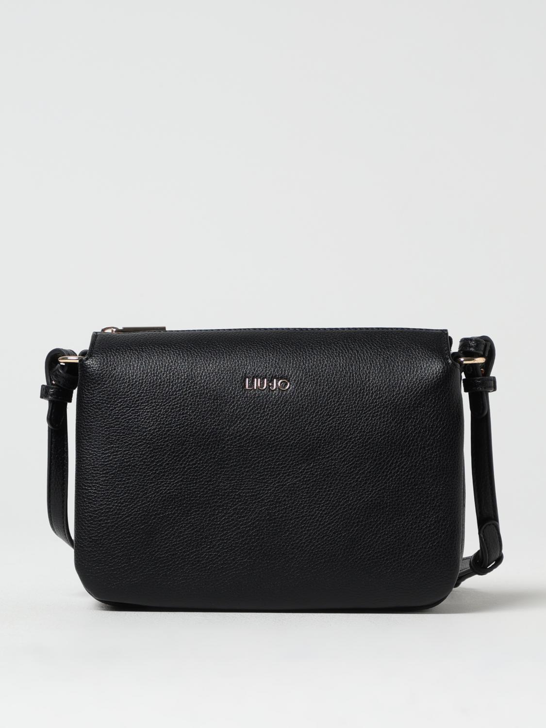 Liu •jo Logo-plaque Cross Body Bag In Black
