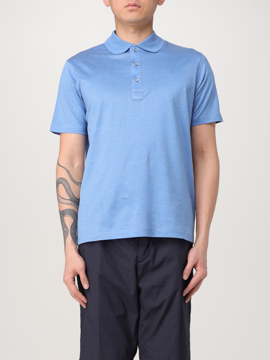 PAUL & SHARK POLO SHIRT PAUL & SHARK MEN COLOR GNAWED BLUE G53500011