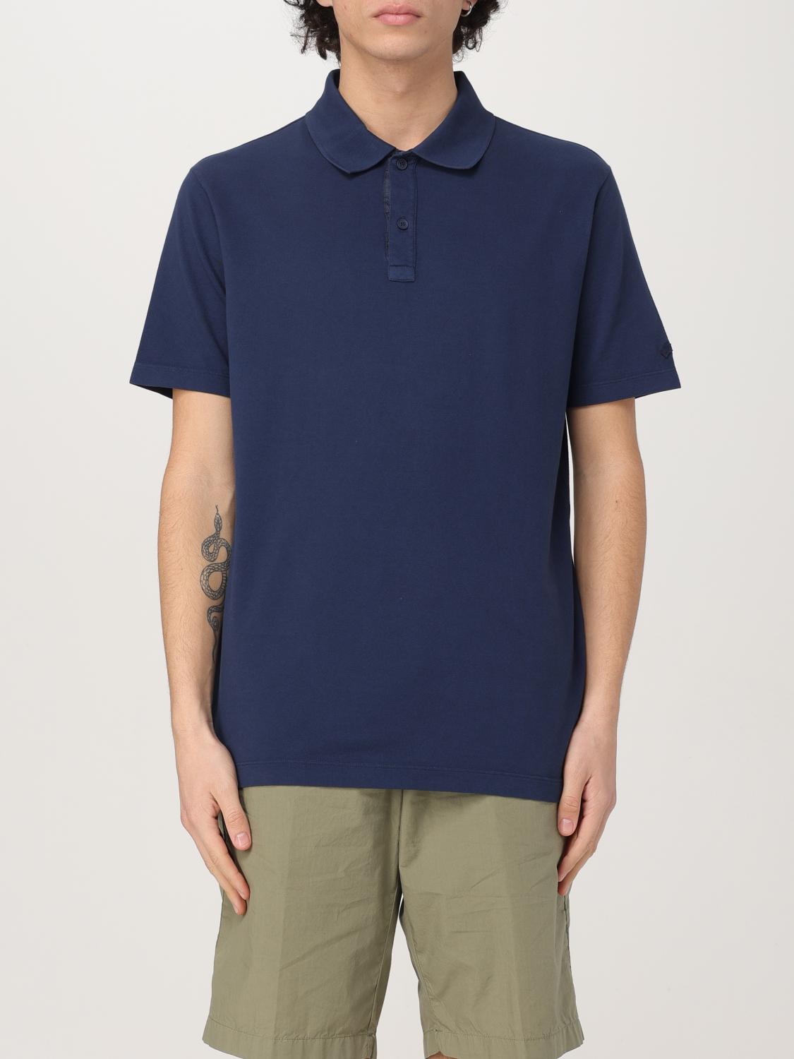 Shop Paul & Shark Polo Shirt Men Color Blue