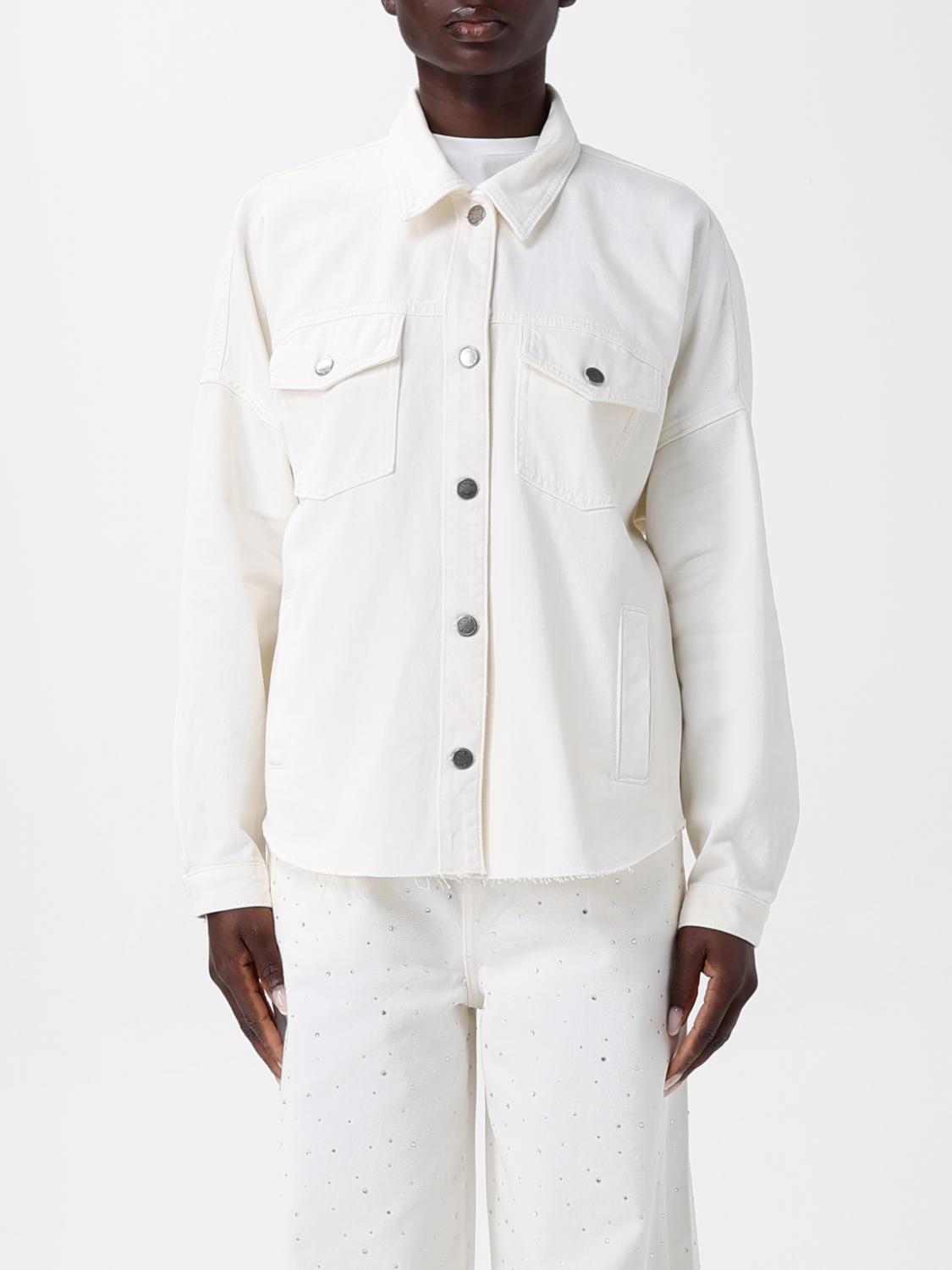 Liu •jo Jacket Liu Jo Woman Color White In White