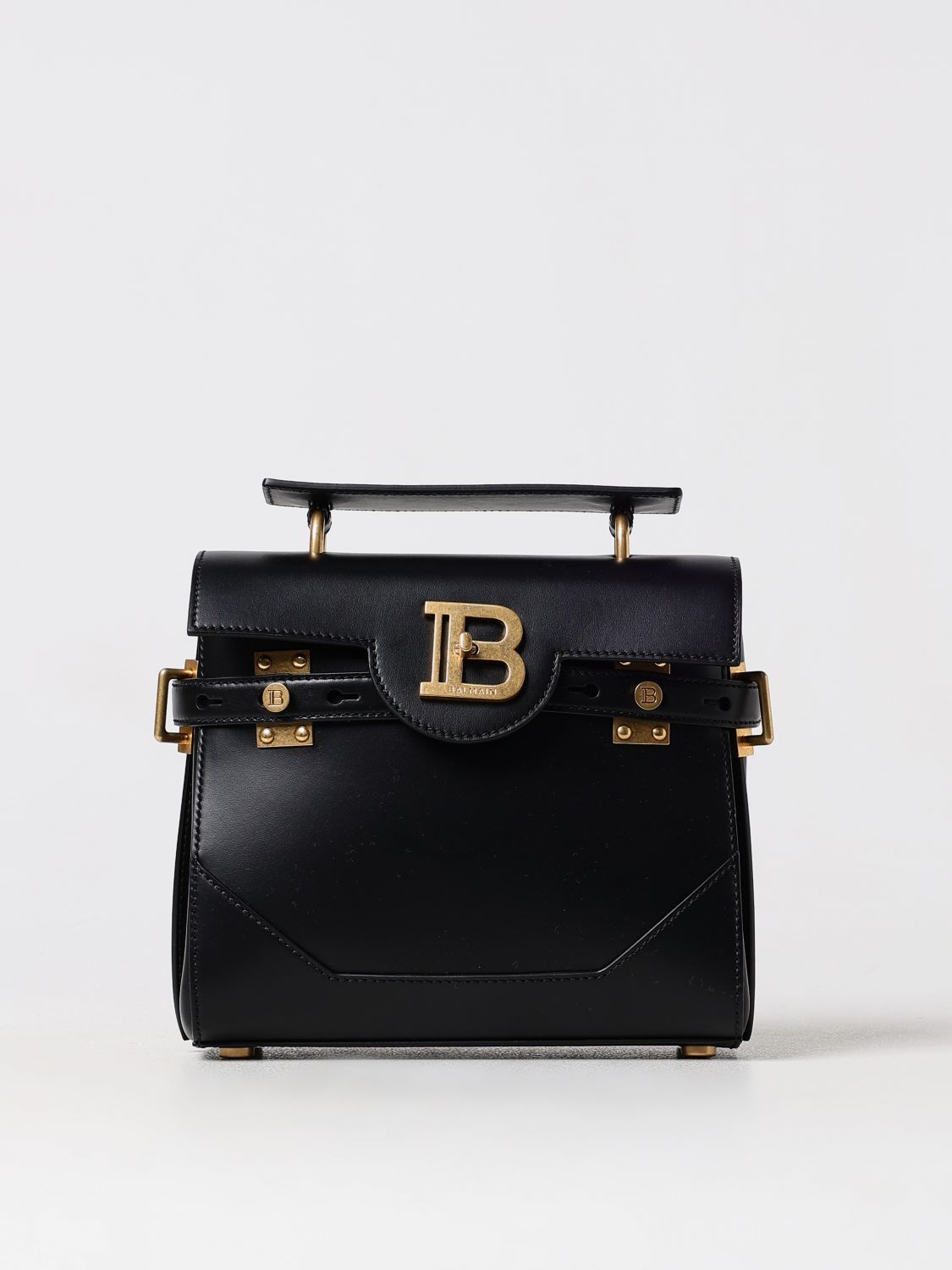 Balmain Shoulder Bag Woman Color Black In Black