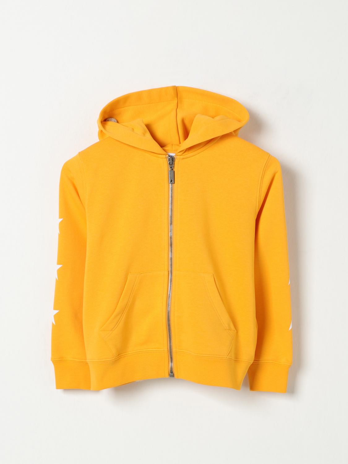 Golden Goose Sweater Kids Color Orange In Orange