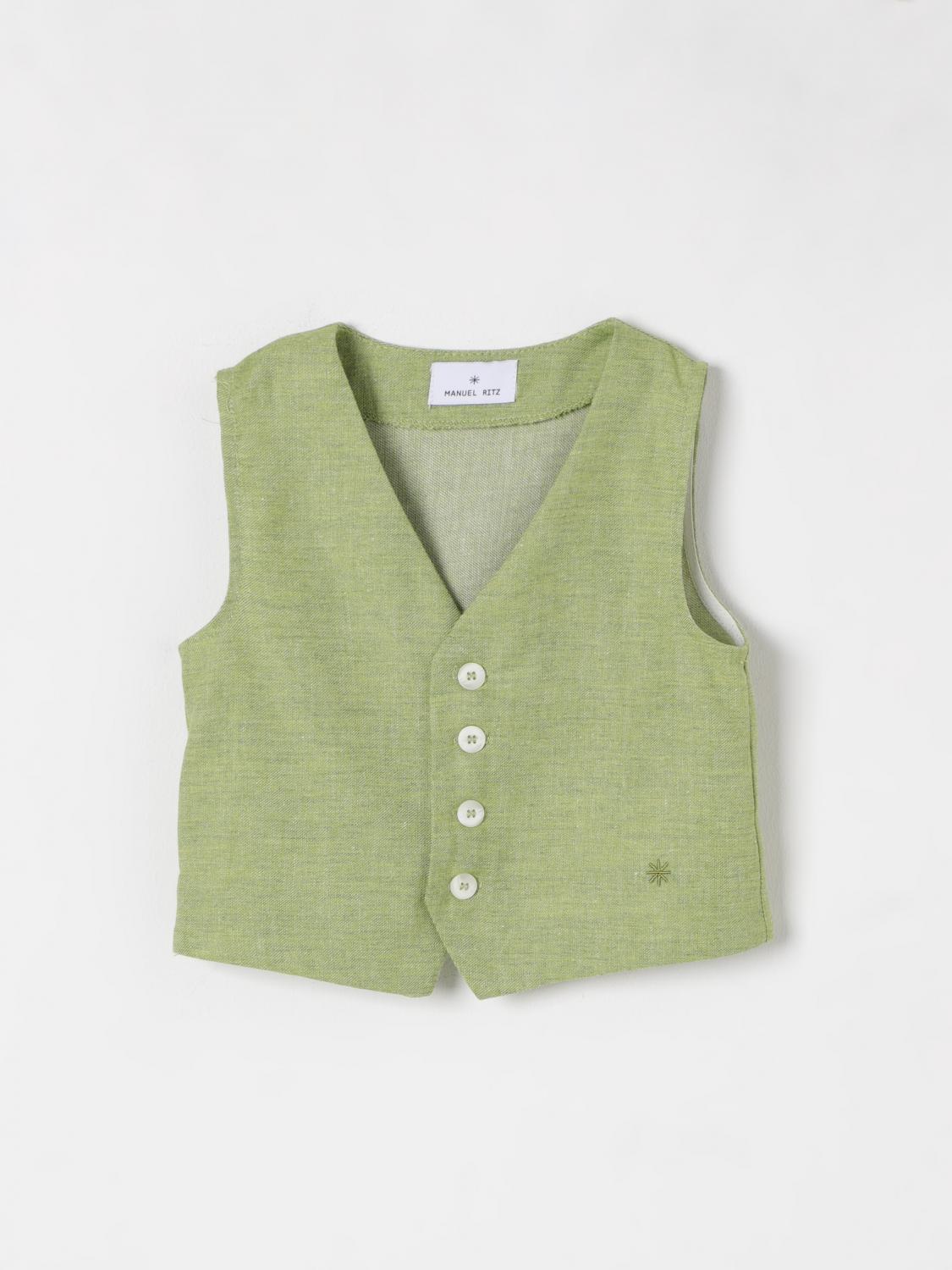 Manuel Ritz Vestcoat Kids Color Cedar In Cedar