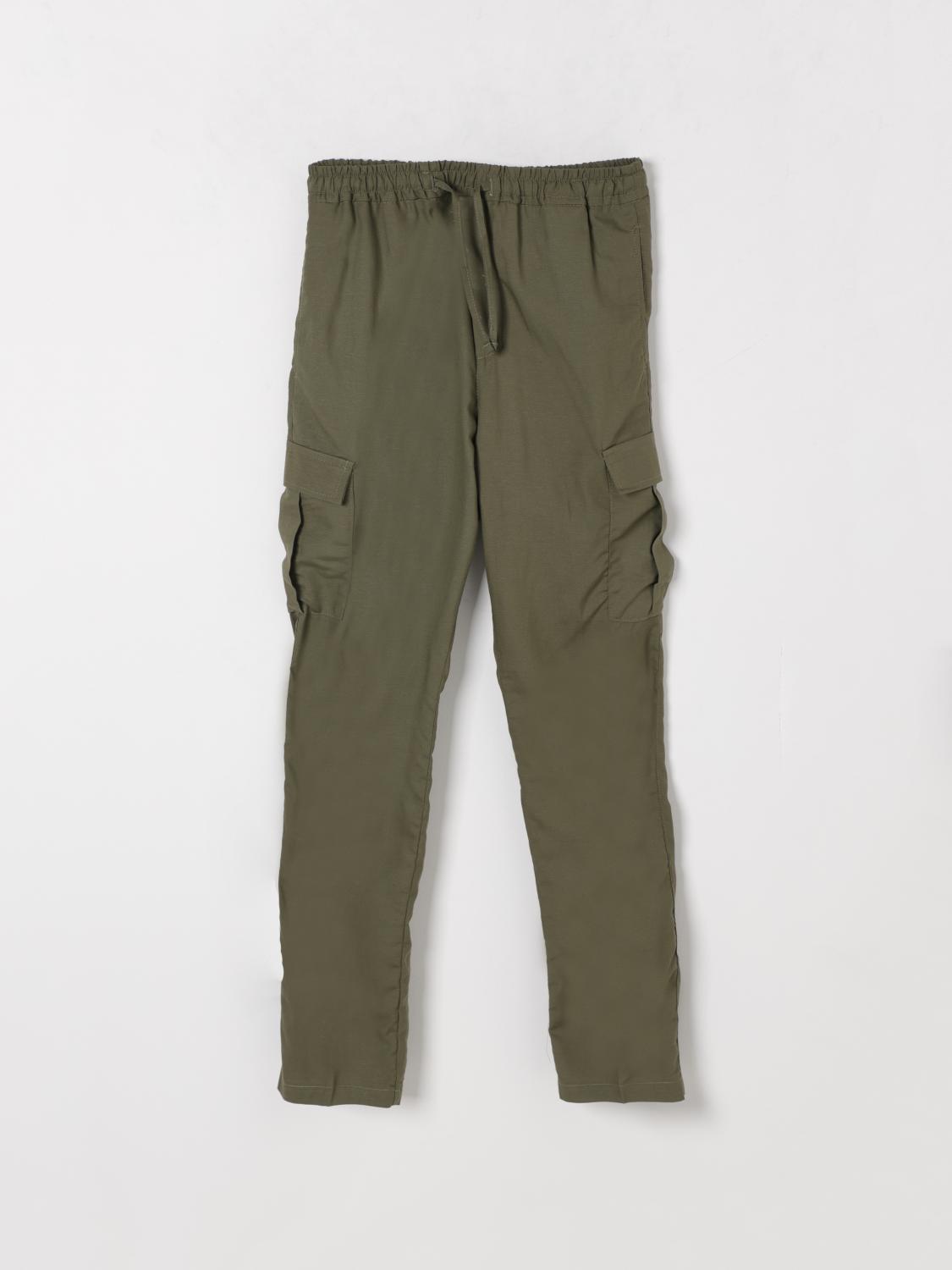 Manuel Ritz Pants Kids Color Military In Military