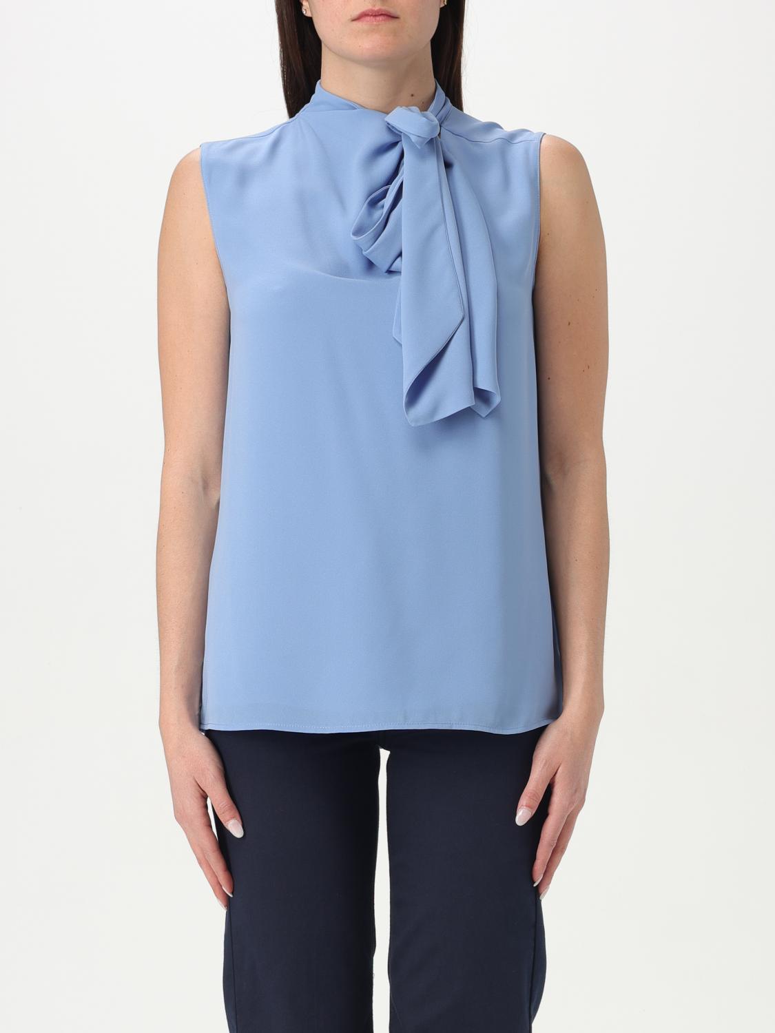 Liu •jo Top Liu Jo Woman Color Blue In Blue
