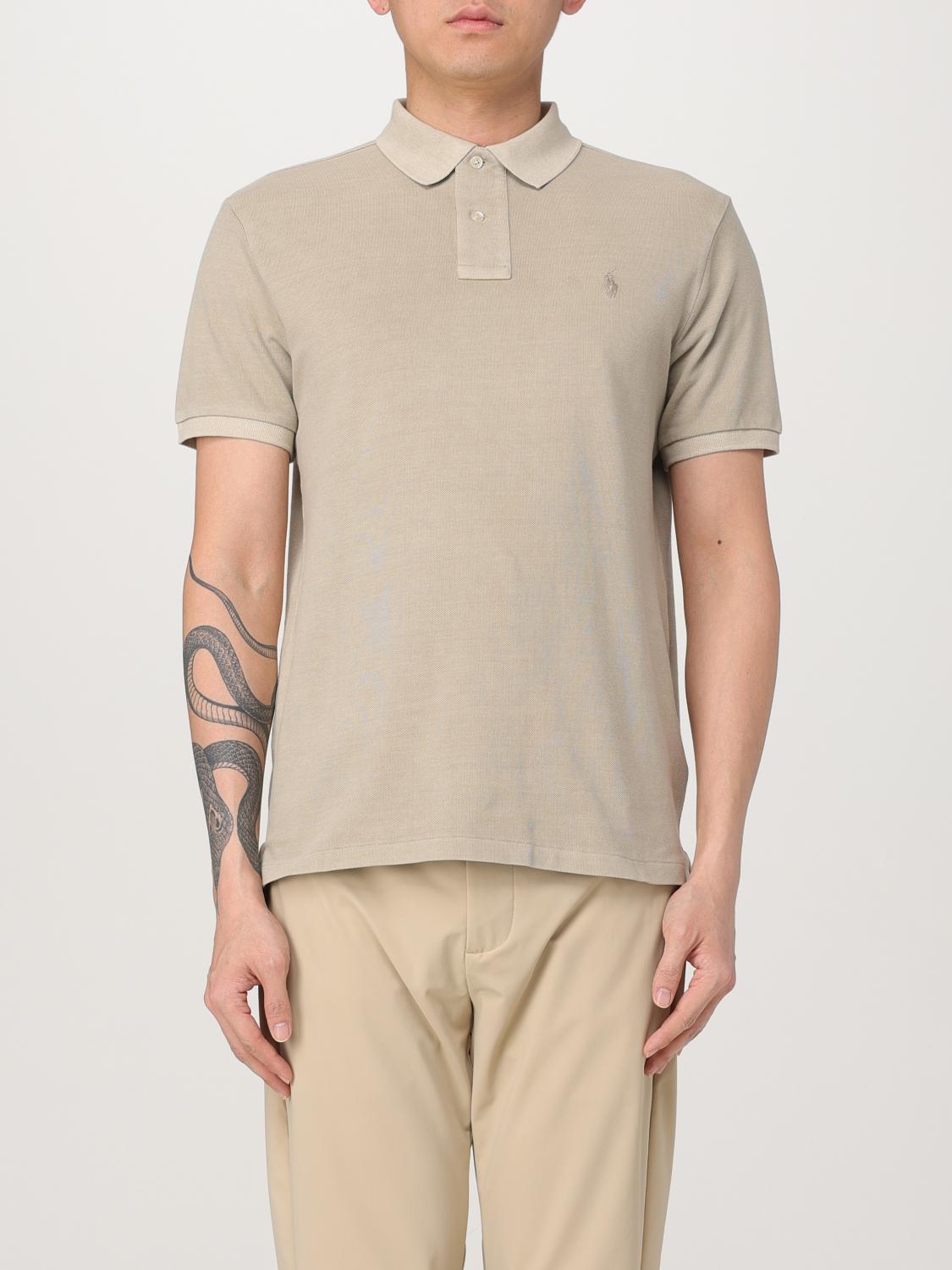 Polo Ralph Lauren Polo Shirt Men Color Green In Green