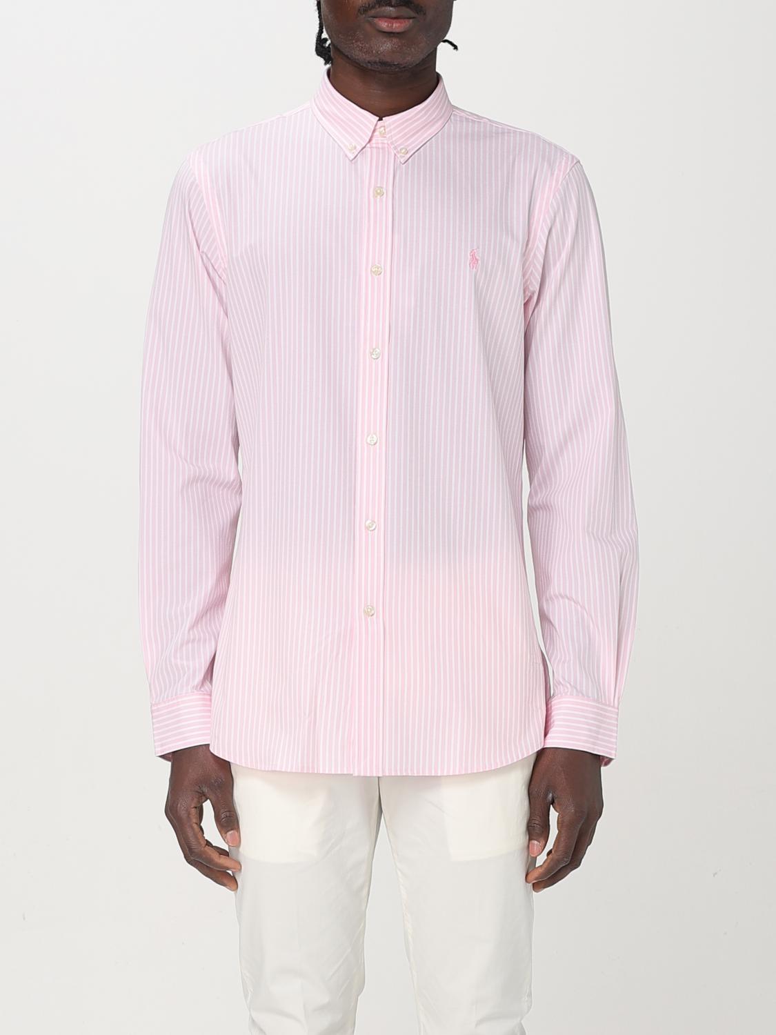 Polo Ralph Lauren Shirt  Men Color Pink In Pink