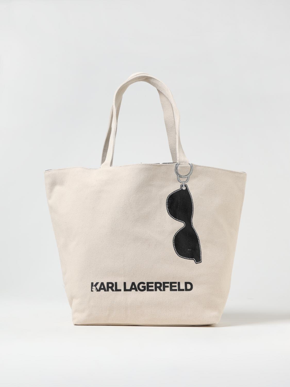Karl Lagerfeld Tote Bags  Woman Color Black In Black