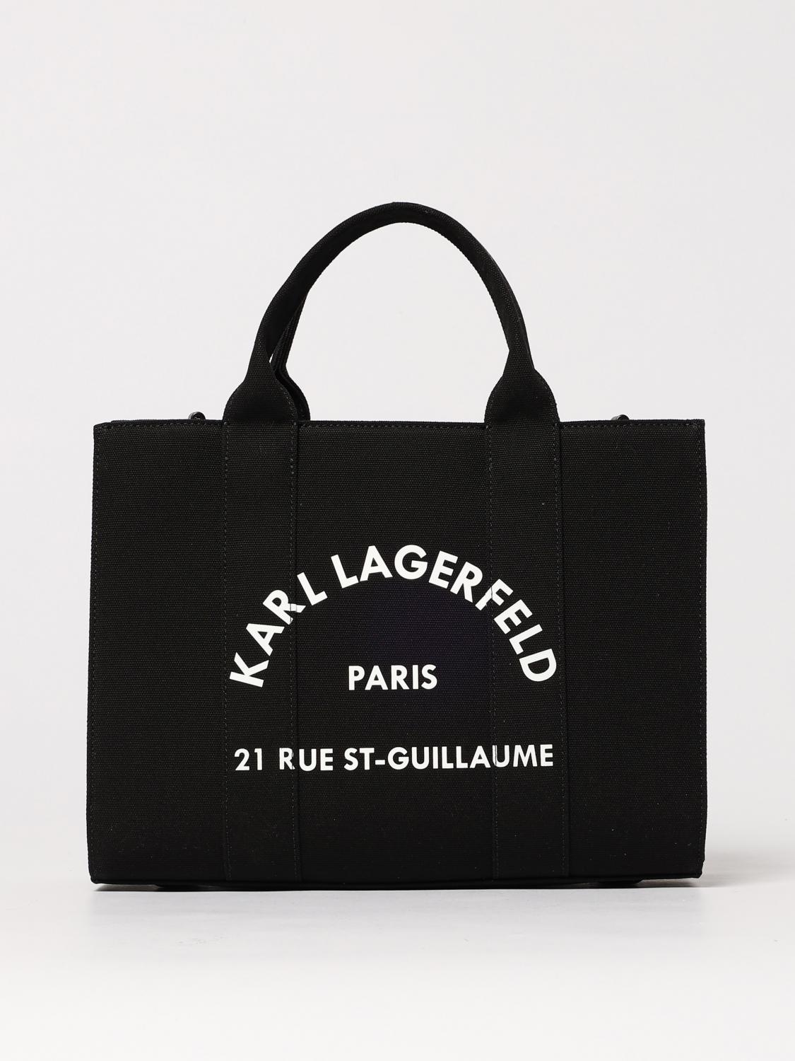Karl Lagerfeld Tote Bags  Woman Color Black In Black