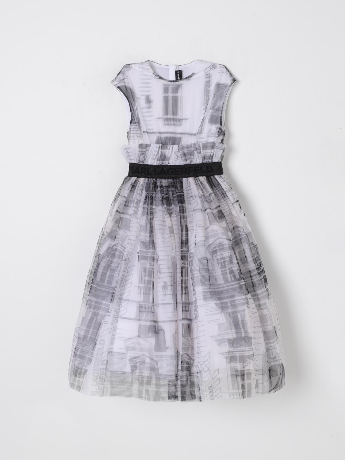 Karl Lagerfeld Dress  Kids Color White